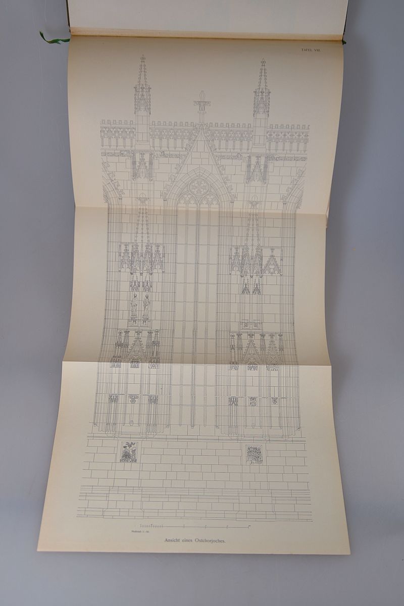 Friedrich Wilhelm Hoffmann (1806-1873): Die Sebalduskirche in Nürnberg. Ihre Baugeschichte und ihre Kunstdenkmale, Wien, Gerlach & Wiedling 1912, ...