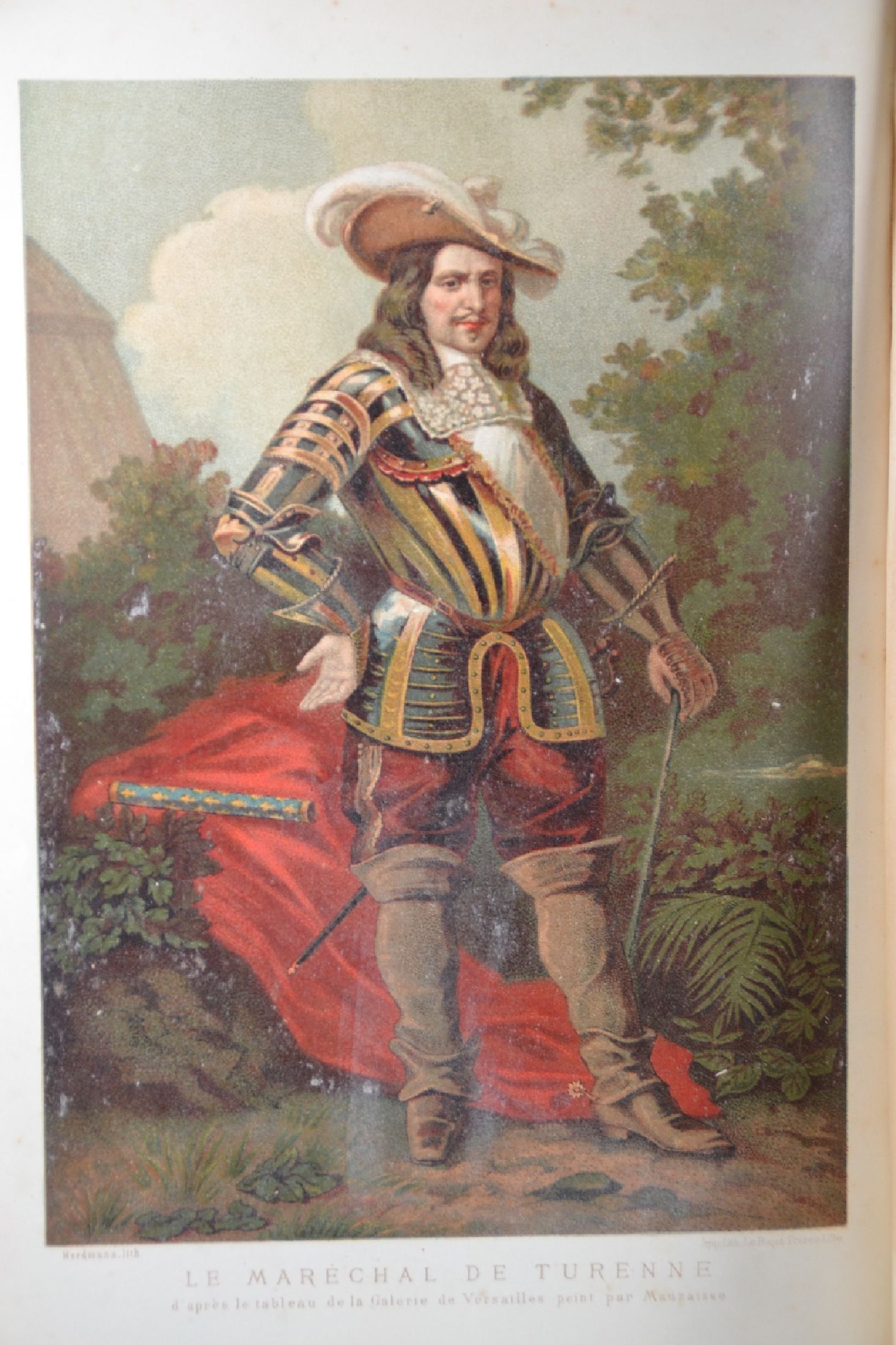 Detail a: Jules Roy (1907-2000): Turenne. Sa vie, les institutions militaires des son temps, Paris, Hurtel 1884, 514 S., 131 Textabbildungen und 11 ganzseitige ...