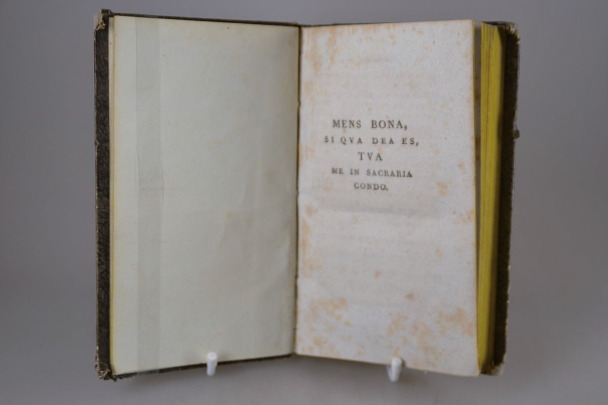 Detail b: Johann Gottlieb Buhle (1763-1821): Über den Ursprung und die Schicksale der Rosenkreuzer und Freimaurer, o.A. (wohl Erstausgabe: Göttingen, Röwer ...