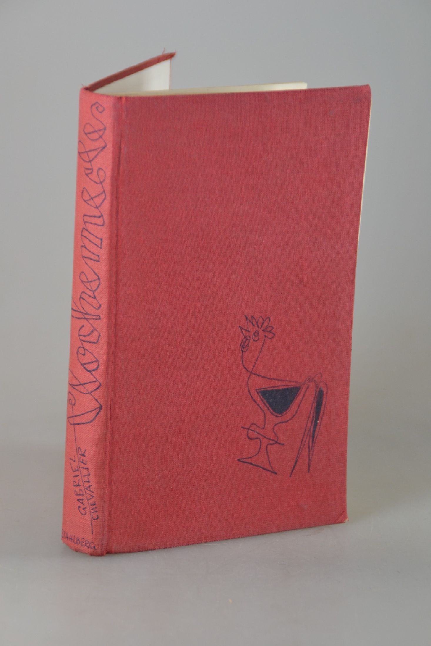 Detail c: Gabriel Chevalier (1895-1969): Clochemerle, Karlsruhe, Stahlberg 1951, aus dem Nachlass des Künstlers Karl Graf (1902-1986), handsigniert, Roman, ...