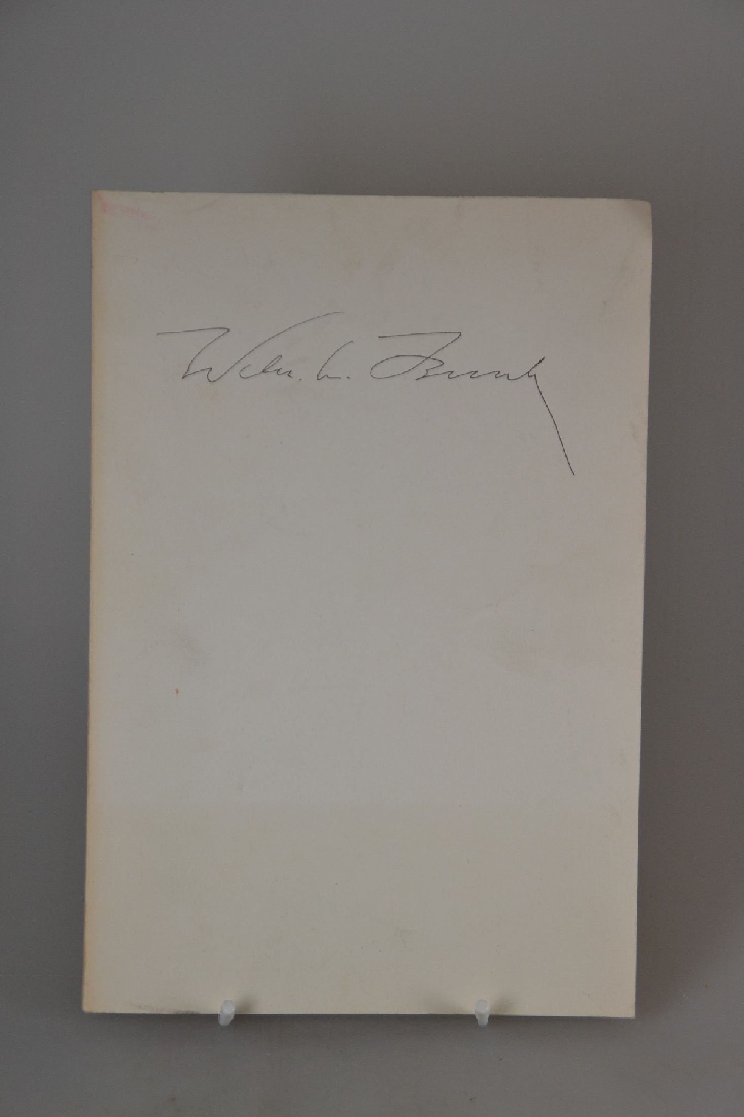 Detail b: Wilhelm Martin Busch (1908-1987): Einer meiner Tage, 1978, 31 Blätter mit dem Filzstift gezeichnet (nach), Vorsatz mit händischer ...