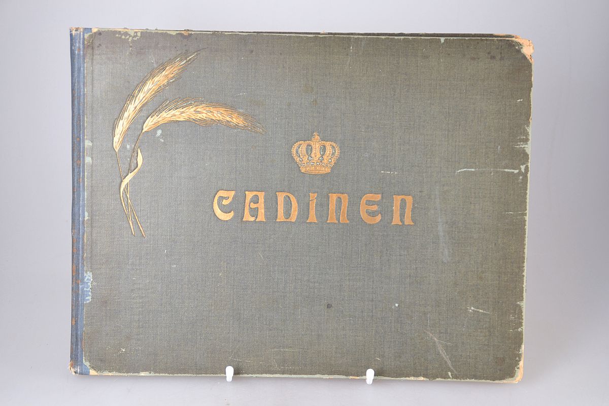 Detail a: 2 Werke zum Kaiserreich: 1903 und 1909, Ottomar Anschütz: Cadinen. Sommeraufenthalt der deutschen Kaiserfamilie, Berlin o.J. (1903), 29 S., ...