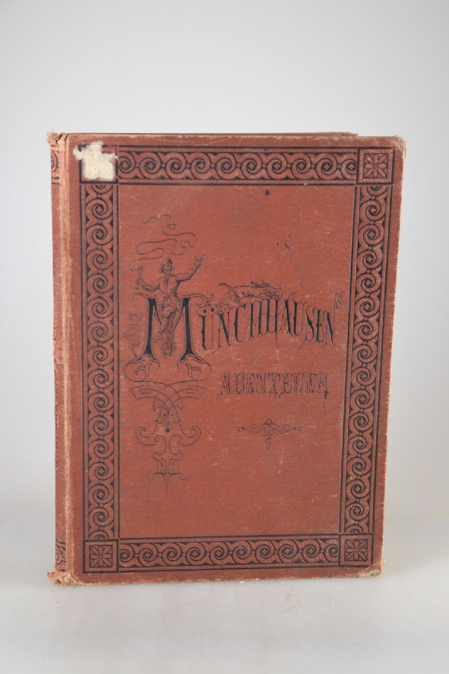 Detail b: Konvolut Märchenbücher, 5 Werke, 1875-1957, Des Freiherrn von Münchhausen wunderbare Reisen und Abenteuer zu Wasser und zu Lande, Leipzig C.F. ...