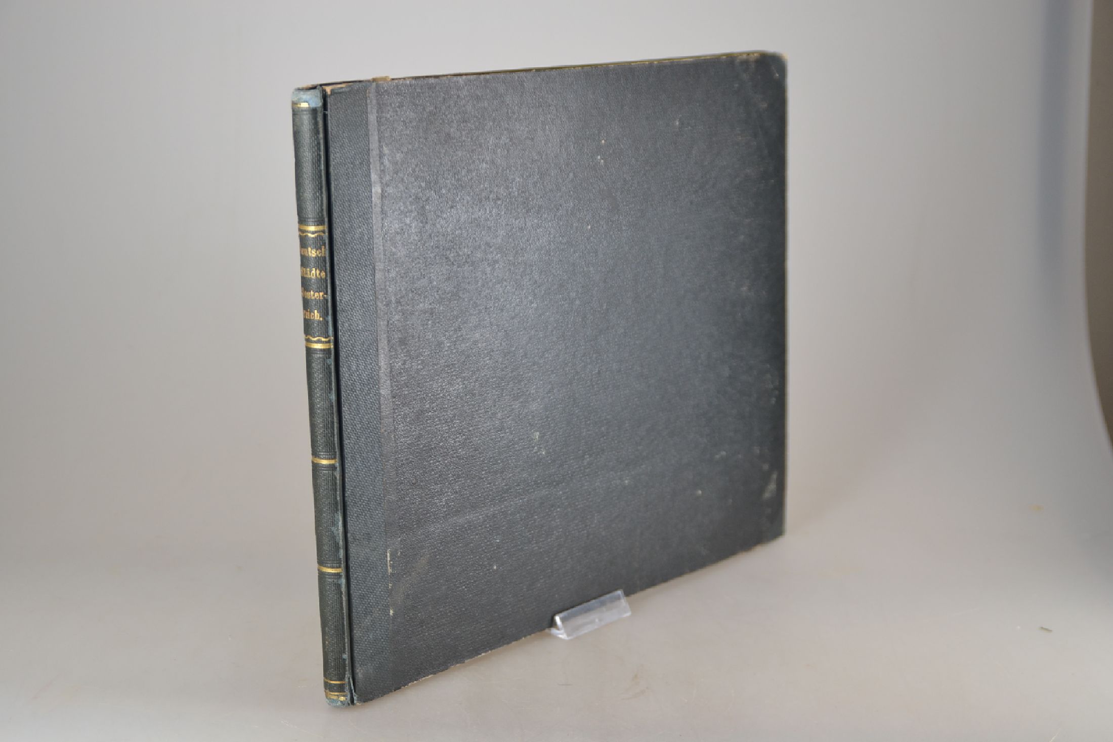 Detail d: Stahlstich-Album: Original Ansichten der historisch denkwürdigsten Städte in Deutschland und Österreich, Bd. II, Darmstadt, Gustav Georg Lange ...