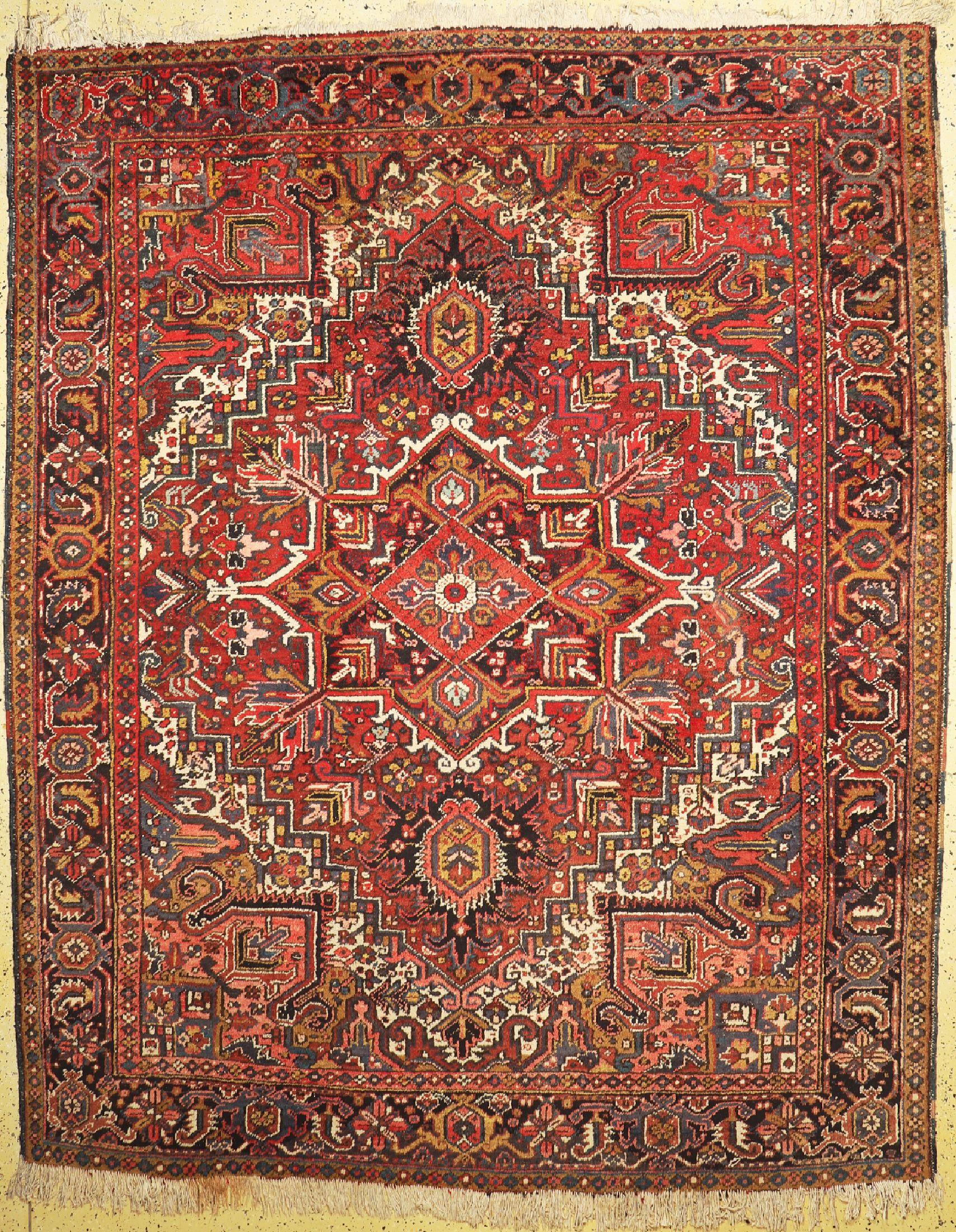 Heriz alt, Persien, um 1950, Wolle auf Baumwolle, ca. 310 x 250 cm, EHZ: 2