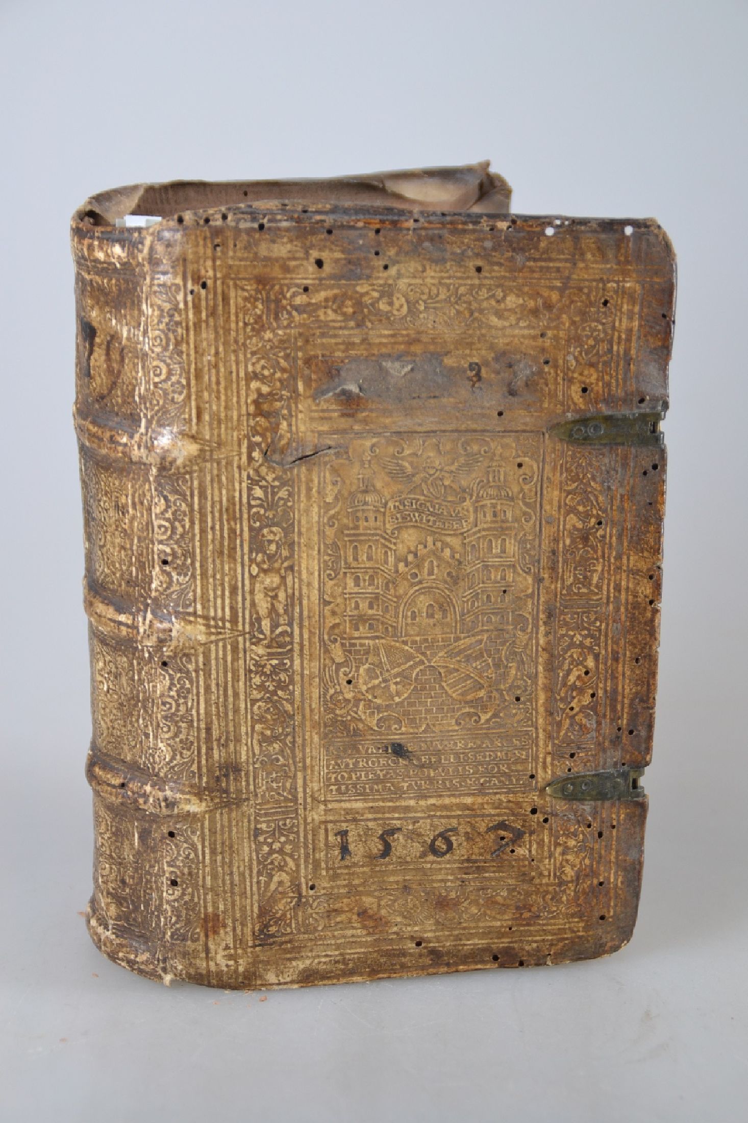 Detail a: Georg Meier (1502-1574): Tertia Pars Homeliarum in Evangelia Dominicalia et dies Festos, Wittenberg, Hans Lufft 1516 (?), 295 Folios, mit 23 ...
