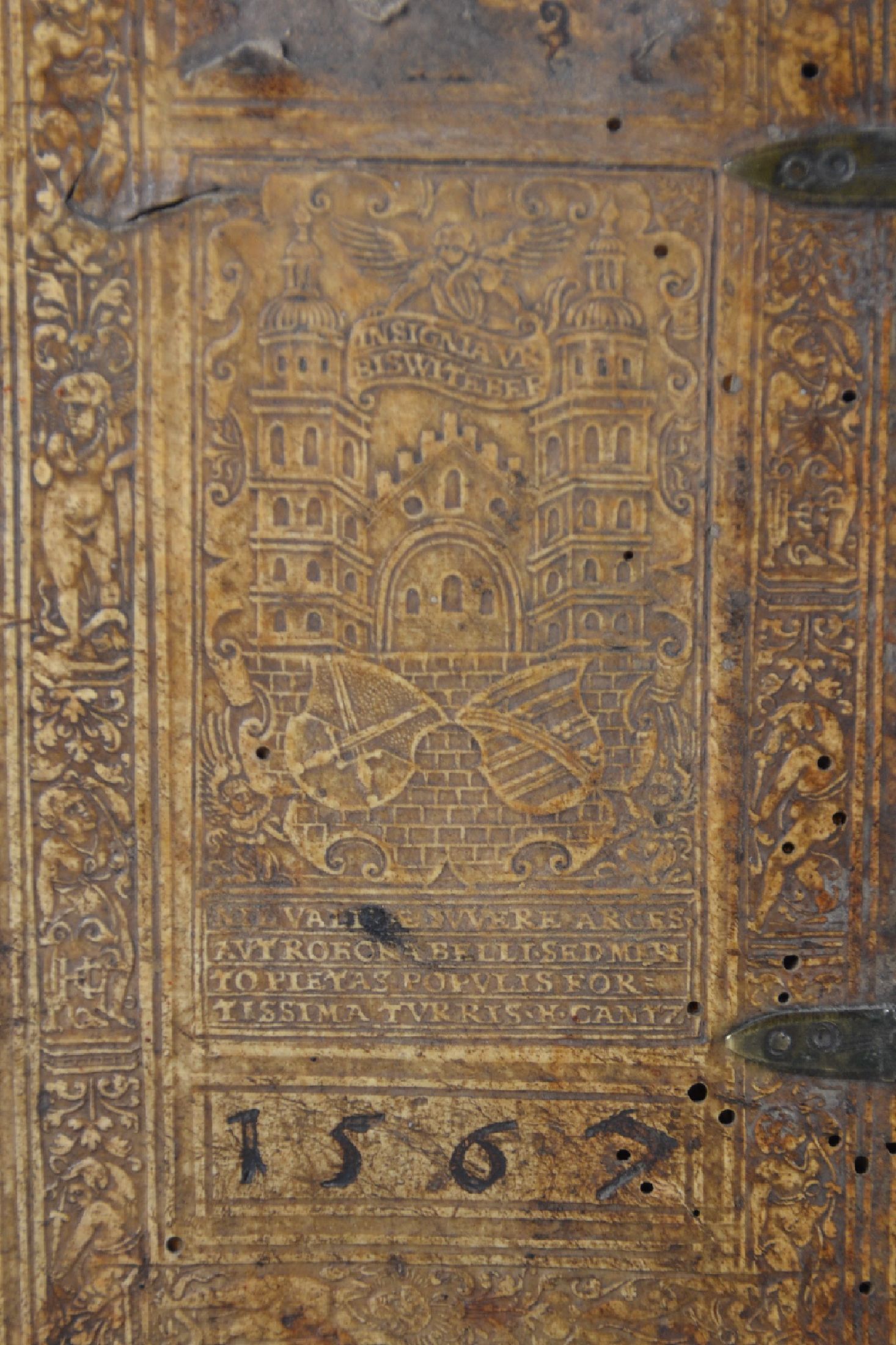 Detail b: Georg Meier (1502-1574): Tertia Pars Homeliarum in Evangelia Dominicalia et dies Festos, Wittenberg, Hans Lufft 1516 (?), 295 Folios, mit 23 ...