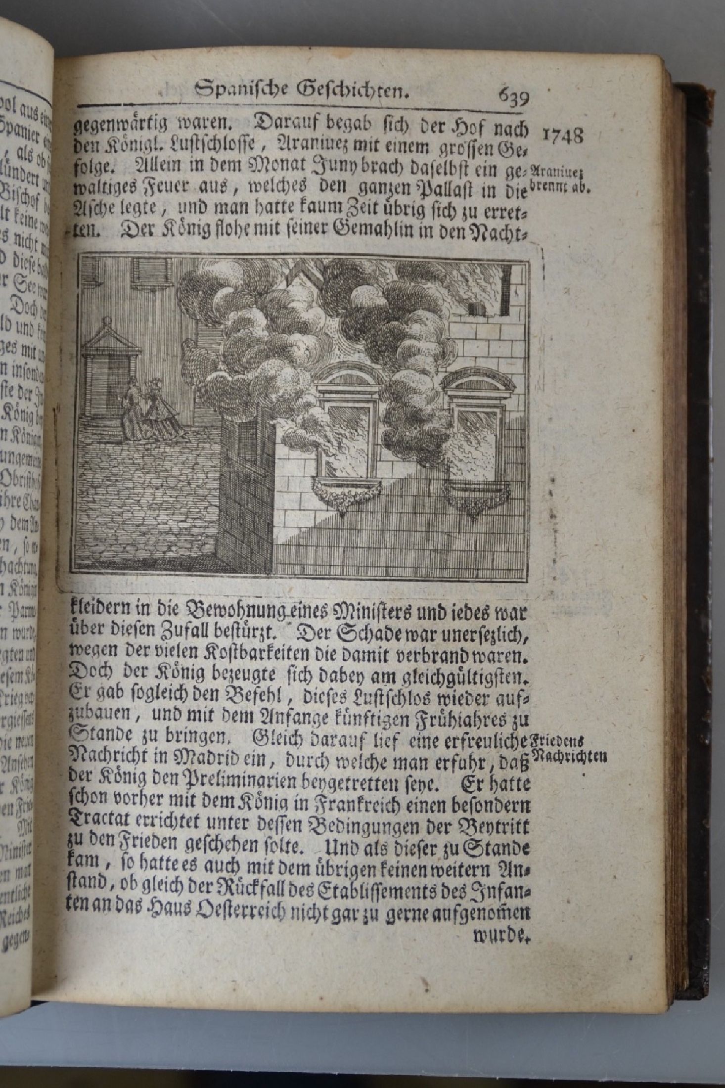 Detail c: Nach Andreas Lazarus von Imhof (1656-1704): Des Neu-eröfneten Historischen Bilders-Saals Eilfter Theil (1744-49), Nürnberg, Buggel u. Seitz 1752, ...