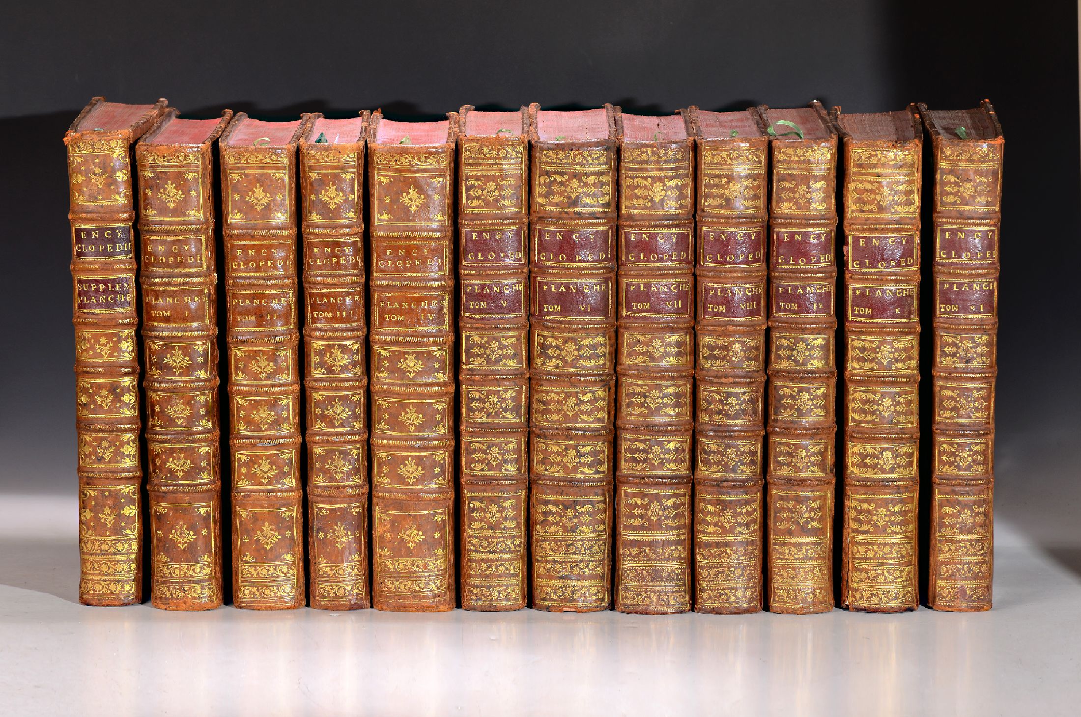 Denis Diderot (1713-1784) und Jean Le Rond d'Alembert (1717-1783): Recueil de planches, sur les sciences, les arts liberaux, et les arts ...