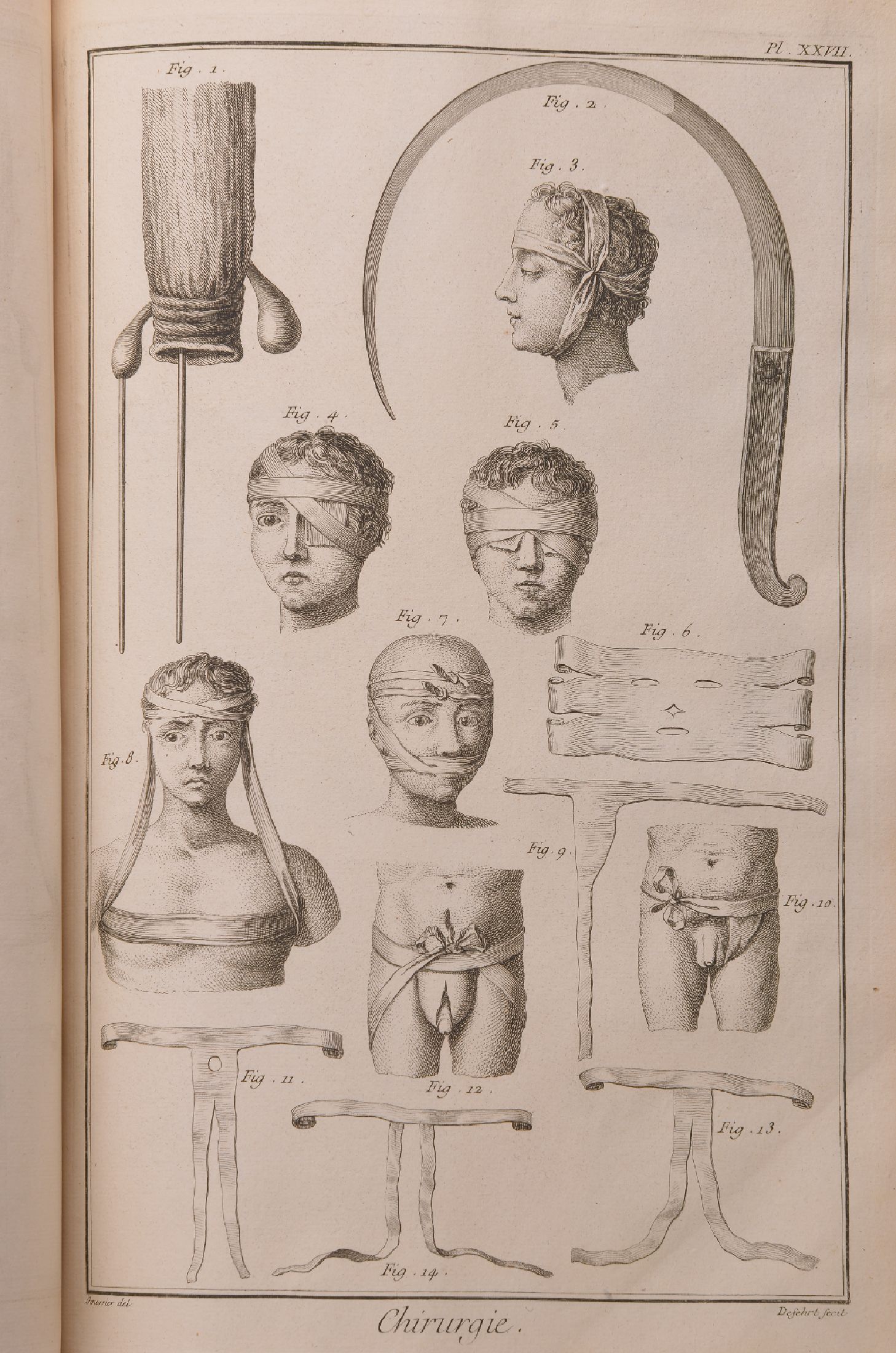 Detail g: Denis Diderot (1713-1784) und Jean Le Rond d'Alembert (1717-1783): Recueil de planches, sur les sciences, les arts liberaux, et les arts ...