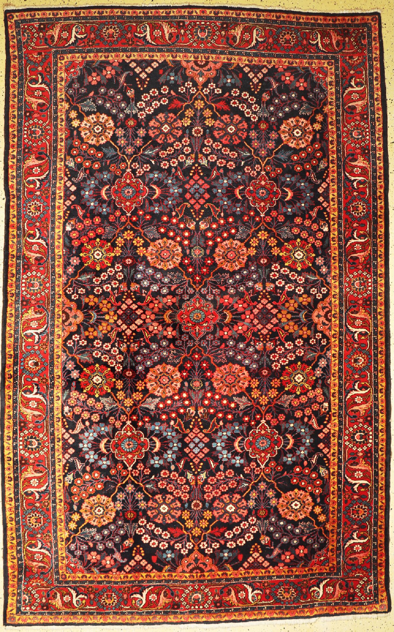 Nanaj alt, Persien, um 1950, Wolle auf Baumwolle, ca. 363 x 227 cm, EHZ: 2