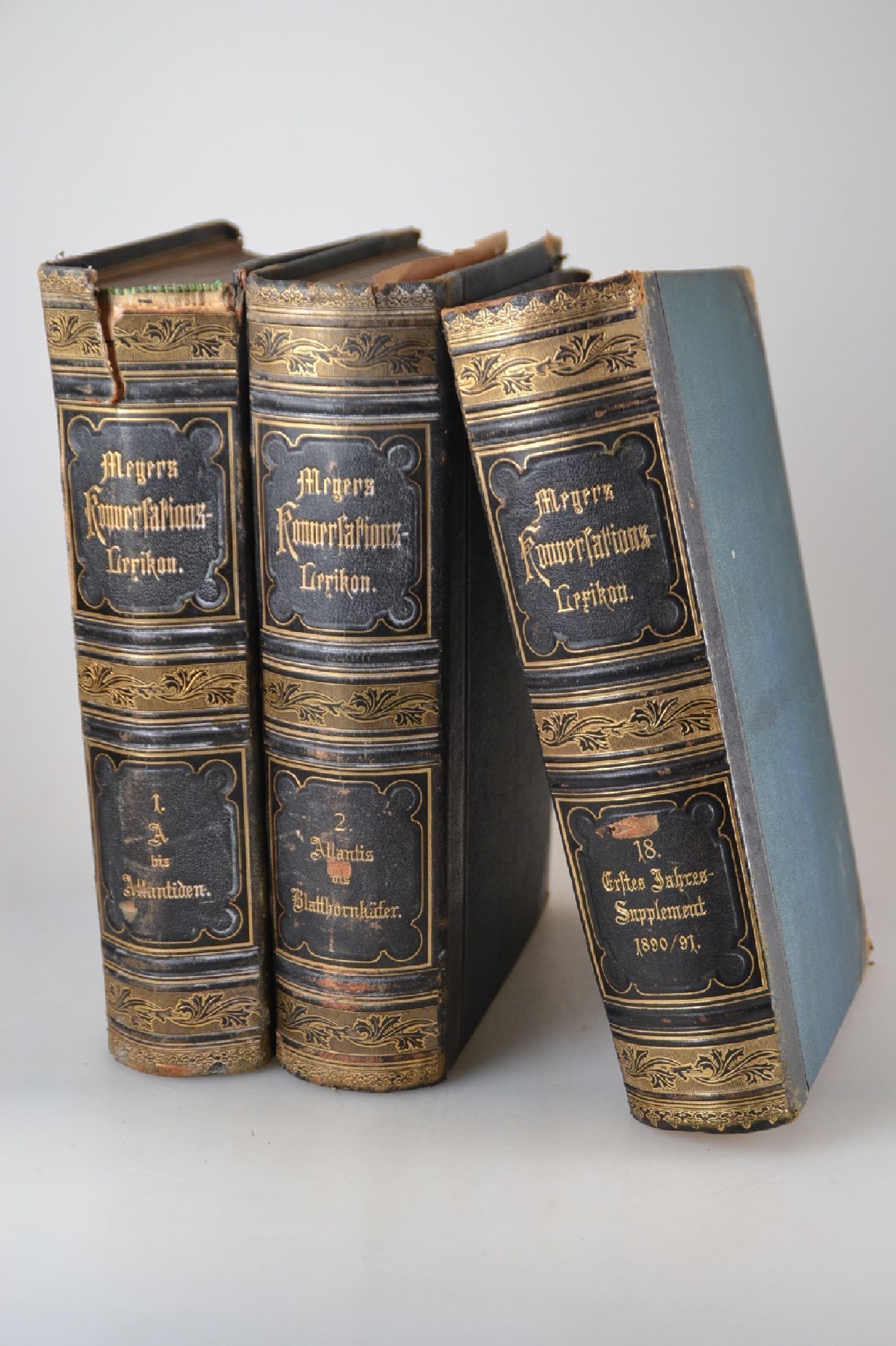 Meyers Konversations-Lexiken. Eine Enzyklopädie des allgemeinen Wissens, in 18 Bänden, Leipzig, Bibliographisches Institut 1885-1891, 4. Auflage, ...