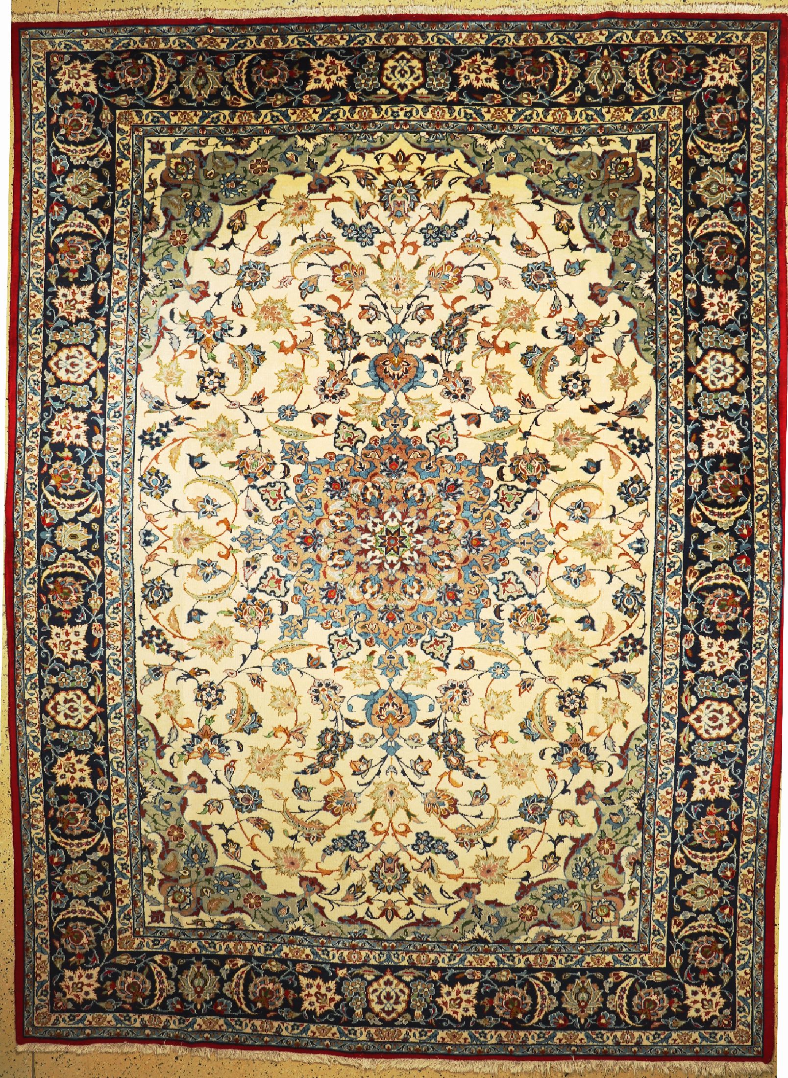 Najafabad alt, Persien, um 1960, Wolle auf Baumwolle, ca. 406 x 300 cm, EHZ: 2