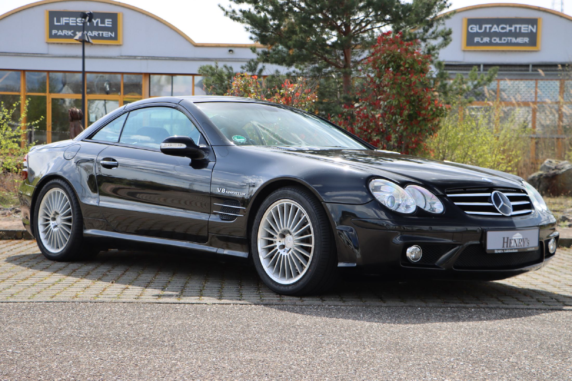 Mercedes-Benz SL 55 AMG, Fahrgestellnummer: WDB2304741F030238, EZ 09/2002, ca. 161.000 km abgelesen, HU 03/2024, 368 kW/500 PS, 8-Zylinder, ...