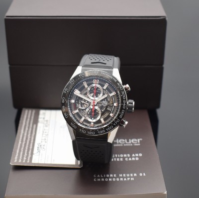 Image TAG HEUER Carrera Armbandchronograph Calibre Heuer 01 Referenz CAR2A1Z