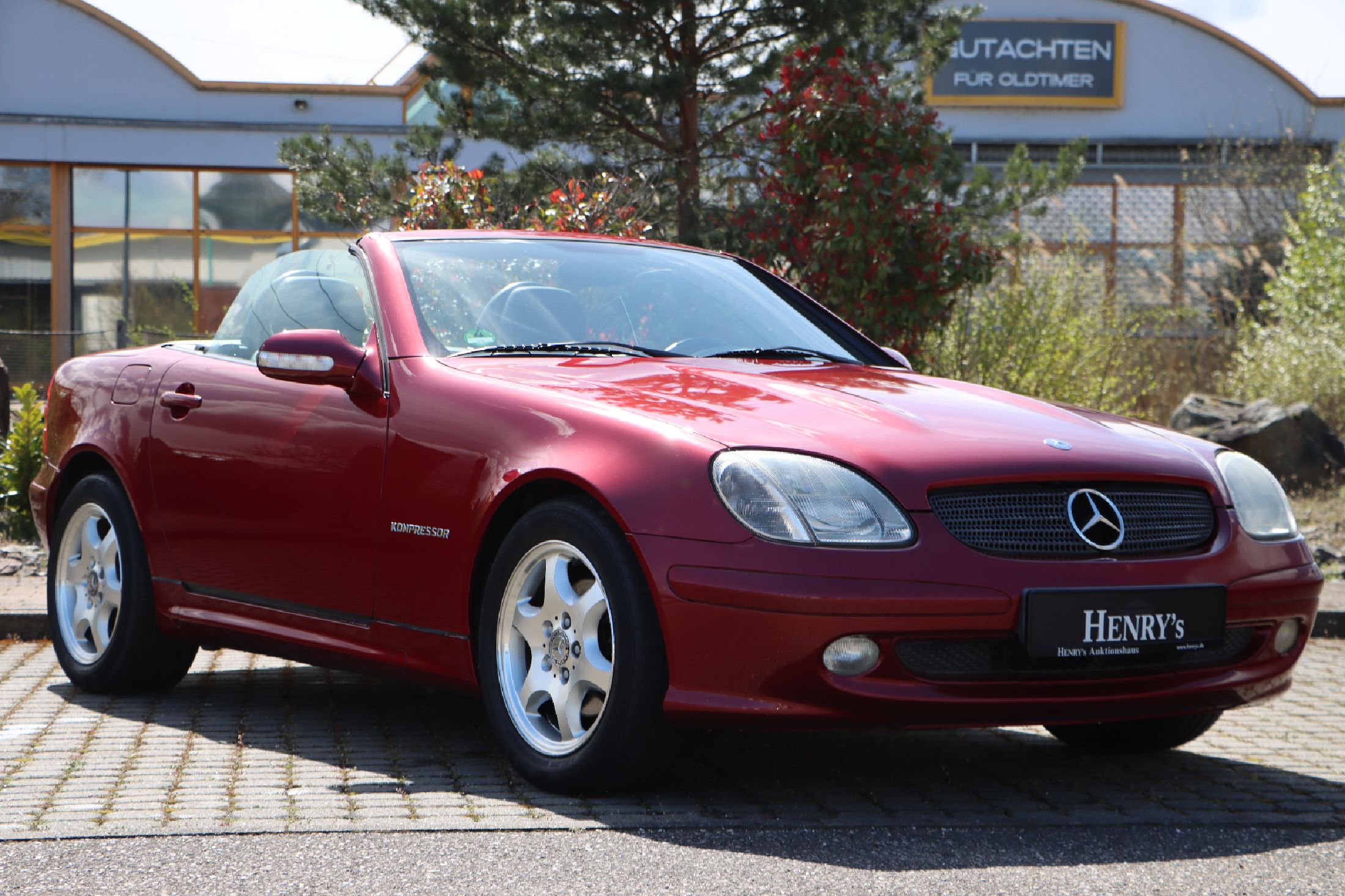 Mercedes- Benz SLk 200, Fahrgestellnummer: WDB1704441F212811, EZ 01/2001, 3. Hand, Laufleistung ca. 95.000 km abgelesen, HU 05/2024, 120 kW/163 PS, 4 ...