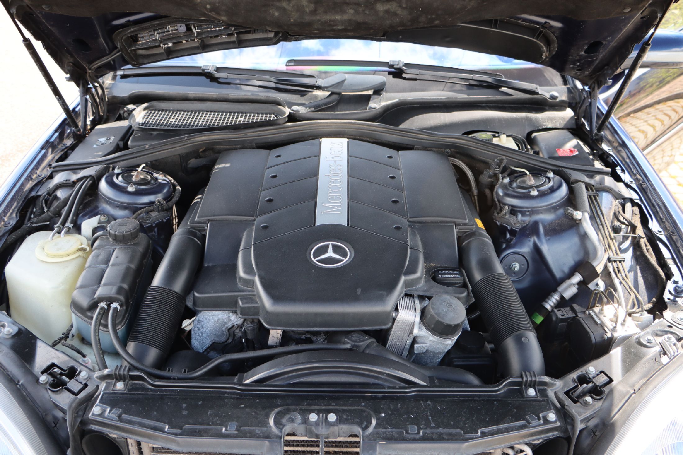 Detail h: Mercedes-Benz S500, Fahrgestellnummer: WDB2200751A124714, EZ 04/2000, Laufleistung ca. 84.000 km abgelesen, HU 03/2024, 225 kW/ 305 PS, 8 Zylinder, ...