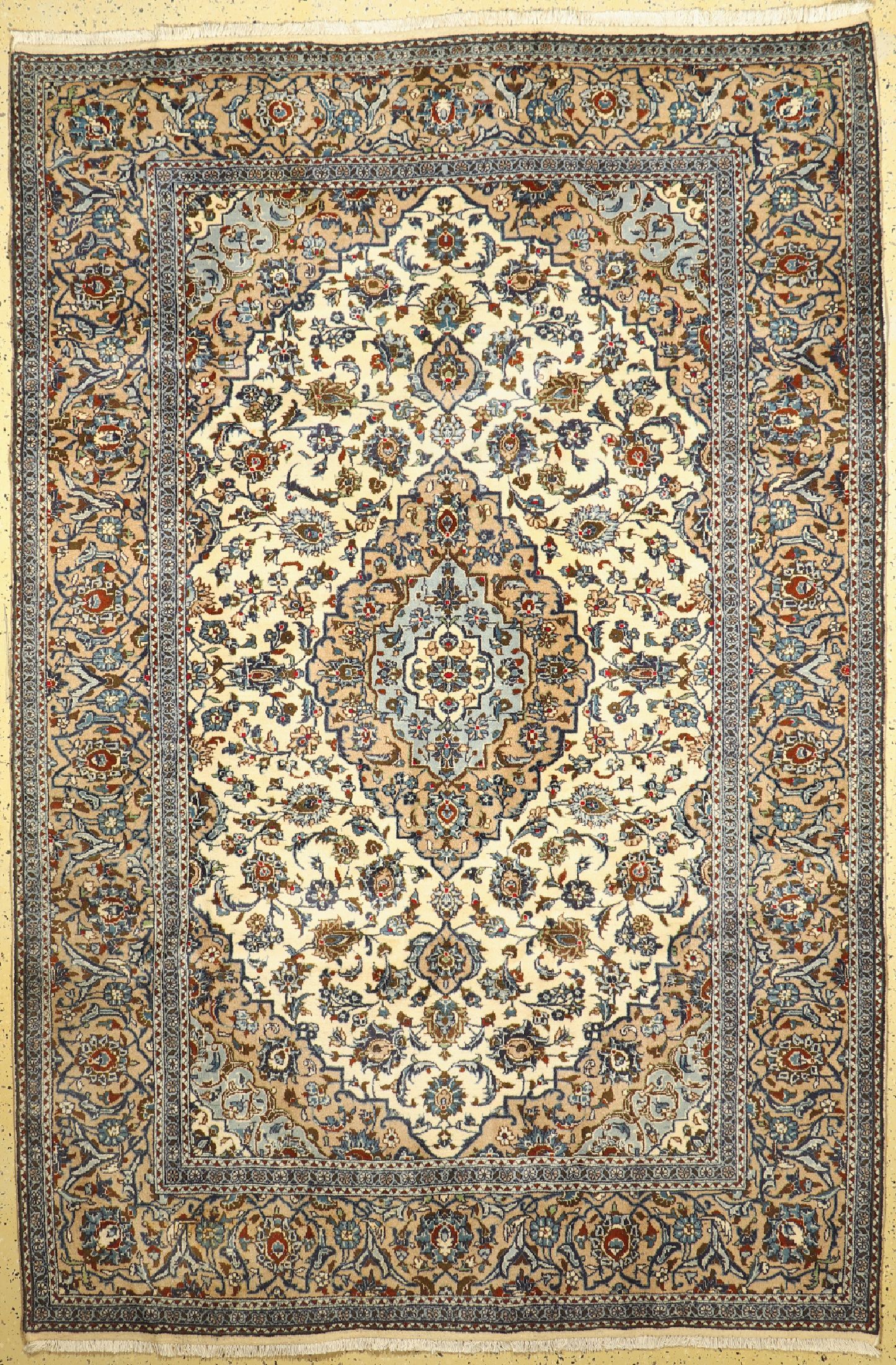 Keschan alt, Persien, ca. 40 Jahre, Wolle auf Baumwolle, ca. 300 x 200 cm, EHZ: 1-2