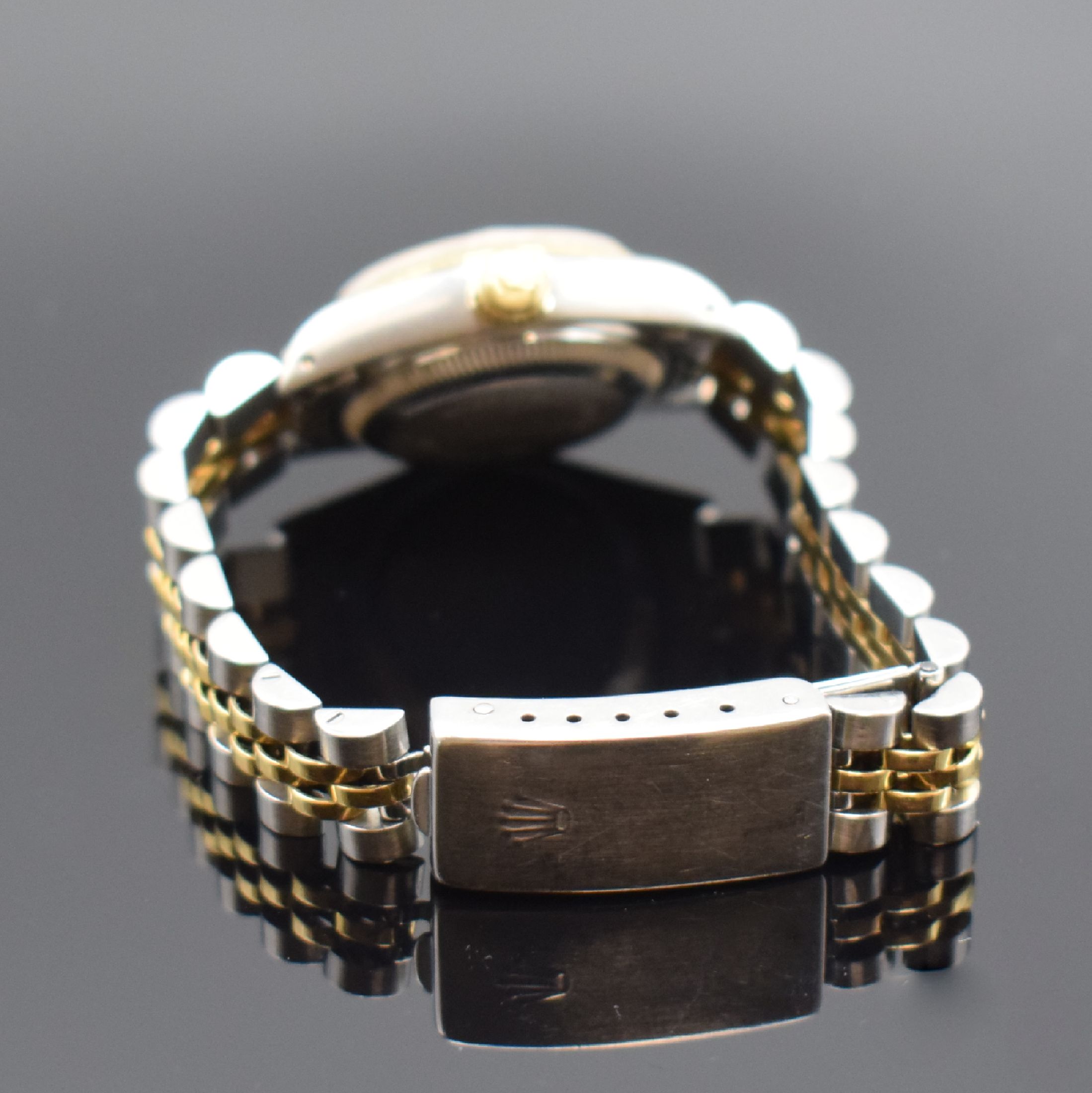 Detail b: ROLEX Damenarmbanduhr Oyster Perpetual Datejust Referenz 69173, Automatik, Schweiz um 1988, Chronometer der Superlative in Stahl/Gold kombiniert ...
