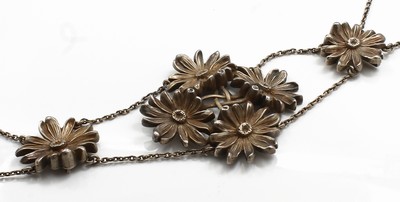 26600640b - Jugendstil Gürtel, USA um 1900, Blackington& Co, North Attleborough, Sterling ...