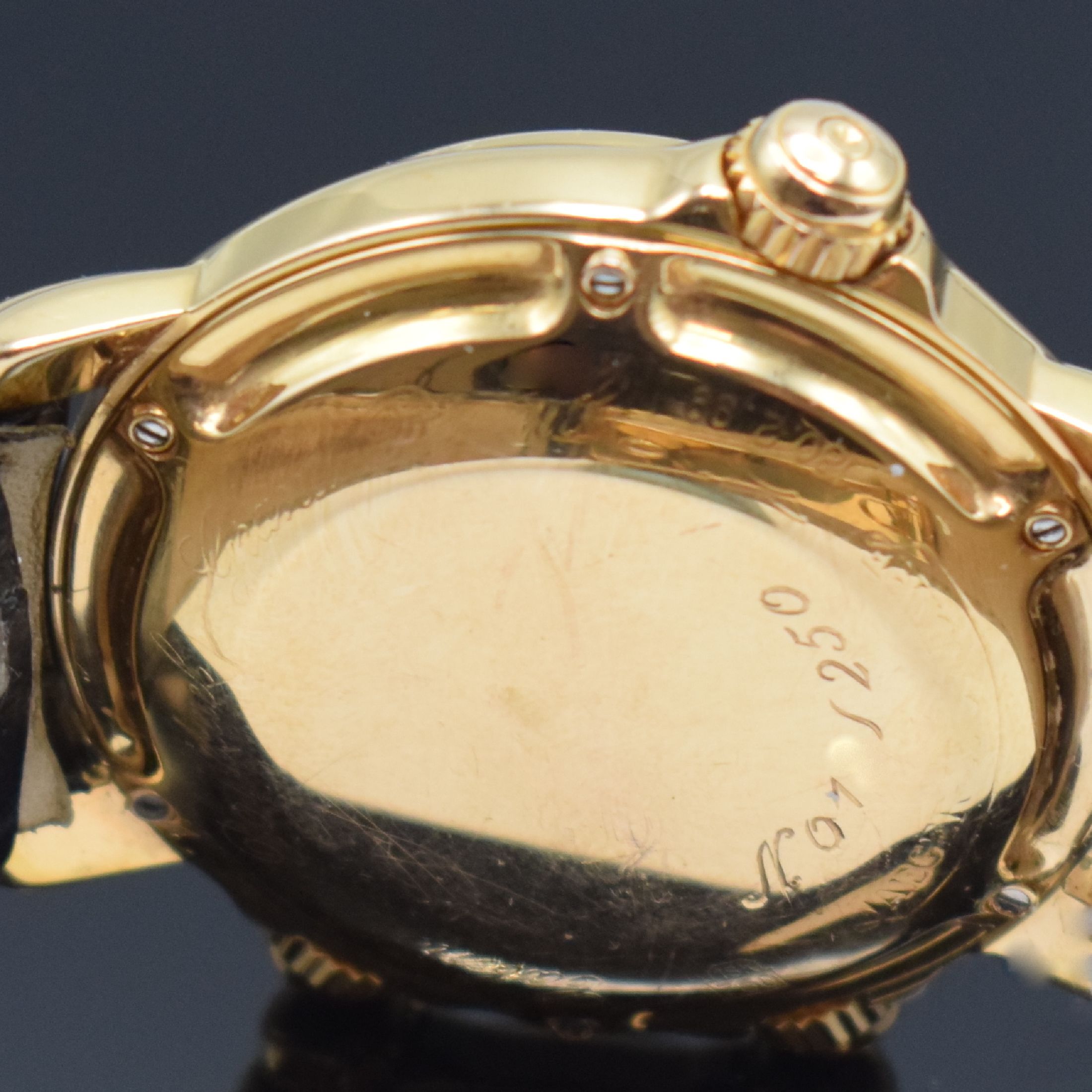 Detail d: Jaeger-LeCoultre auf 250 Stück limitierte, astronomische Herrenarmbanduhr Calendrier Perpetual Grand Reveil in RG 750/000 Referenz 180.2.99, Schweiz ...