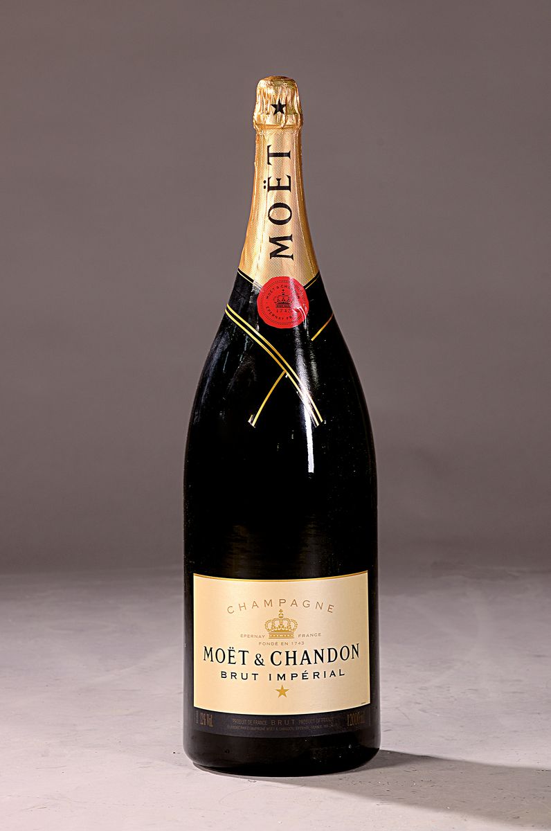 Detail a: 1 Fl. Baltharzar, Moet & Chandon, Brut Imperial, Champagner weiß, 12 Liter, in Holzkiste, 12 % vol, nicht verkostet, aus ehem. Restaurantbestand