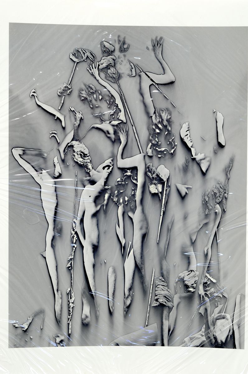 Detail l: Bert van Bork, 1928-2014, 3 Fotografien (Drucktechnik: Silbergealtineabzug auf Fotopapier), verso jeweils handsign., um 1965, Blattgr. jeweils 51x41 ...