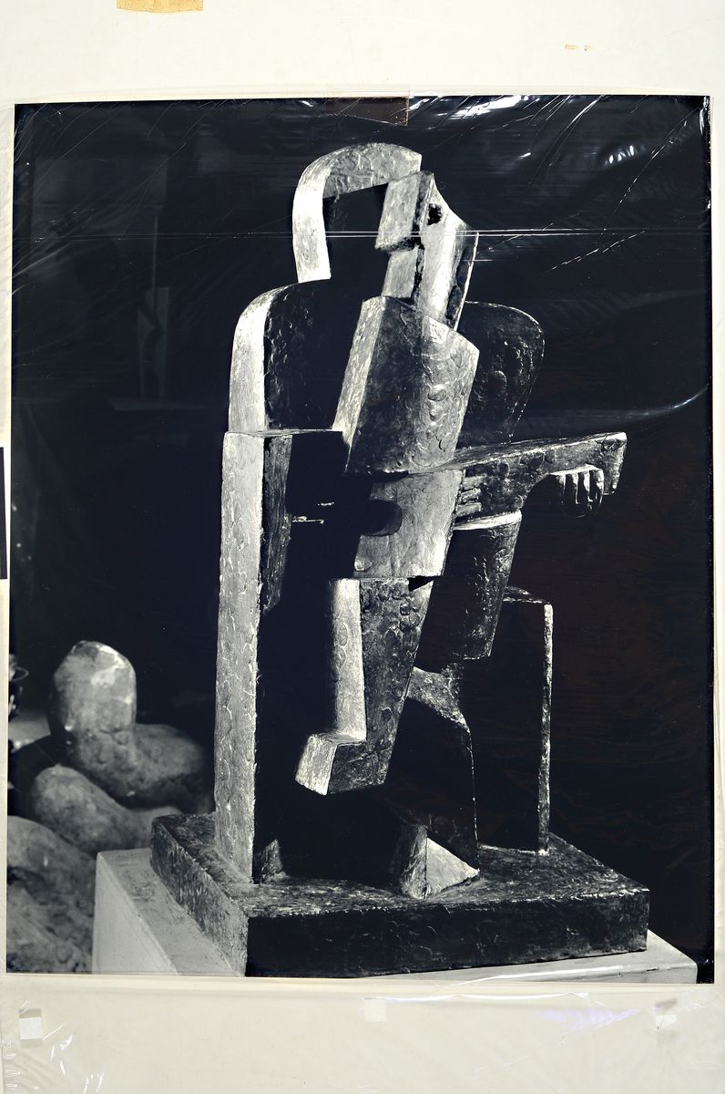 Detail o: Bert van Bork, 1928-2014, 3 Fotografien (Drucktechnik: Silbergealtineabzug auf Fotopapier), verso jeweils handsign., um 1965, Blattgr. jeweils 51x41 ...