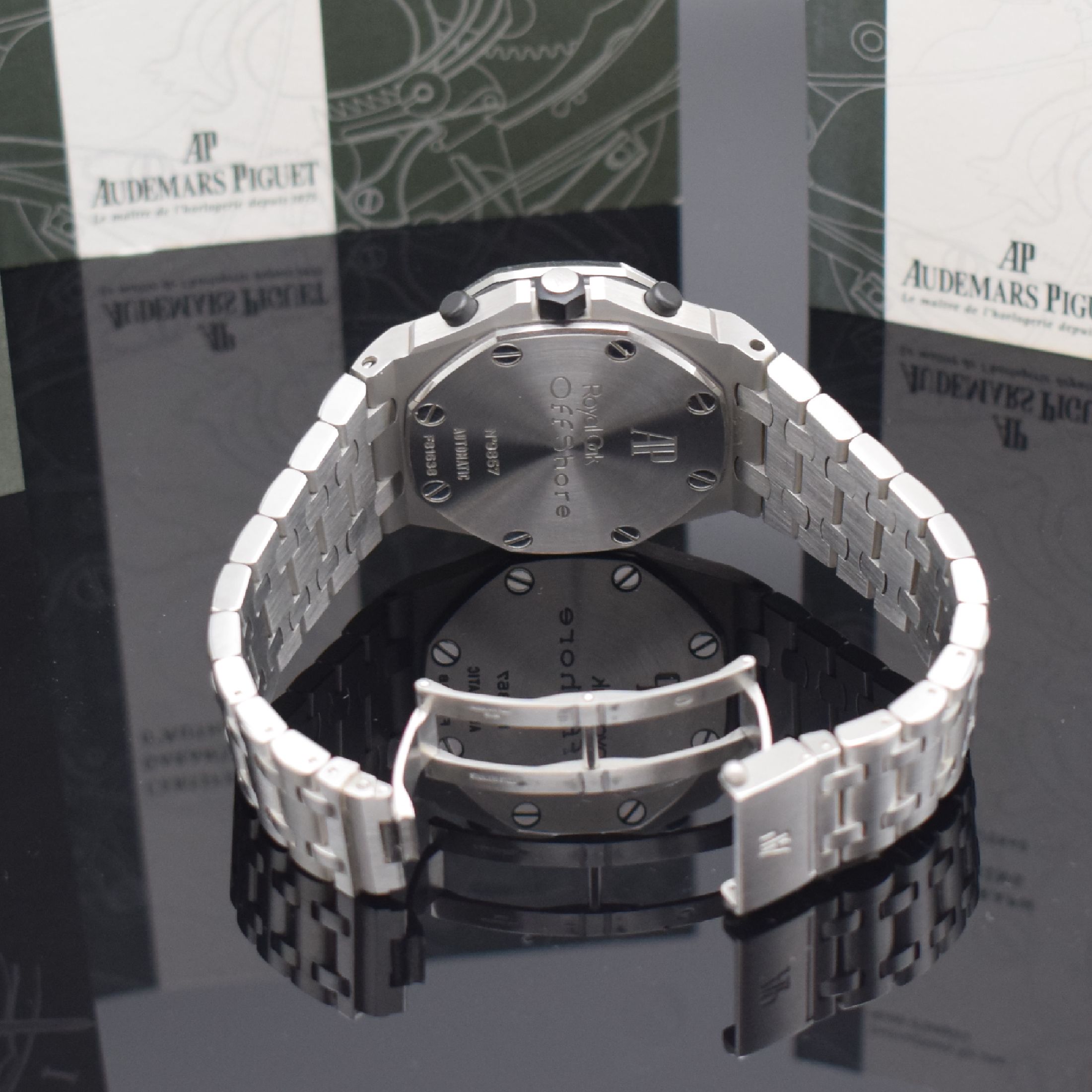 Detail f: AUDEMARS PIGUET Royal Oak Offshore Armbandchronograph Referenz 25721ST.OO.1000ST.07.A, Automatik, 3-teil. Gehäuse in Edelstahl inkl. Gliederband m. ...