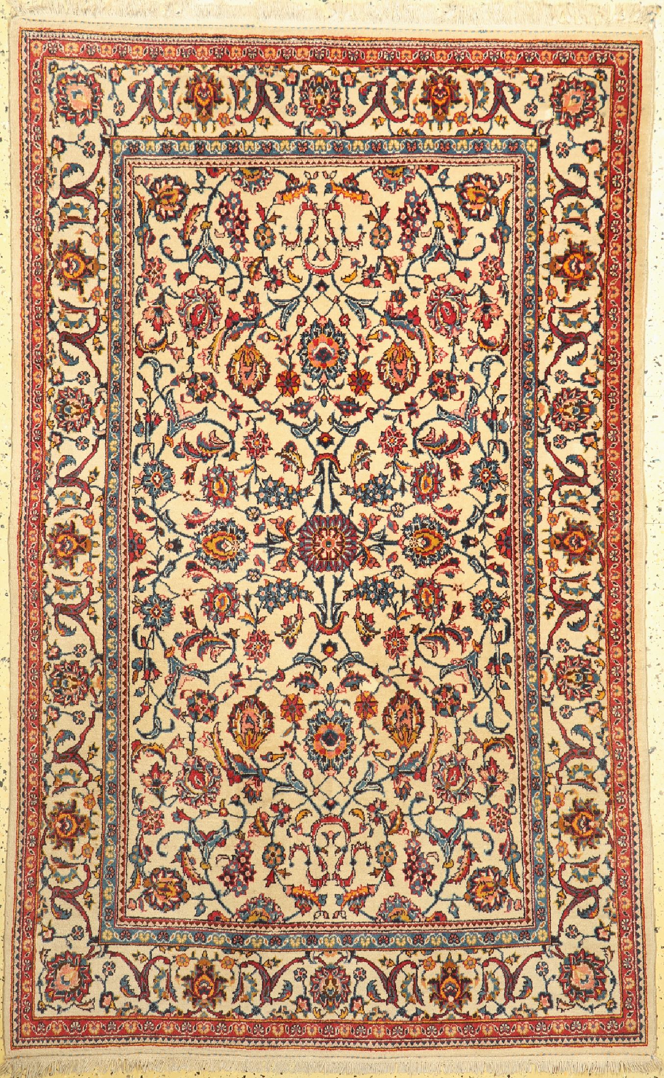 Keschan alt, Persien, um 1950, Wolle auf Baumwolle, ca. 208 x 133 cm, EHZ: 2