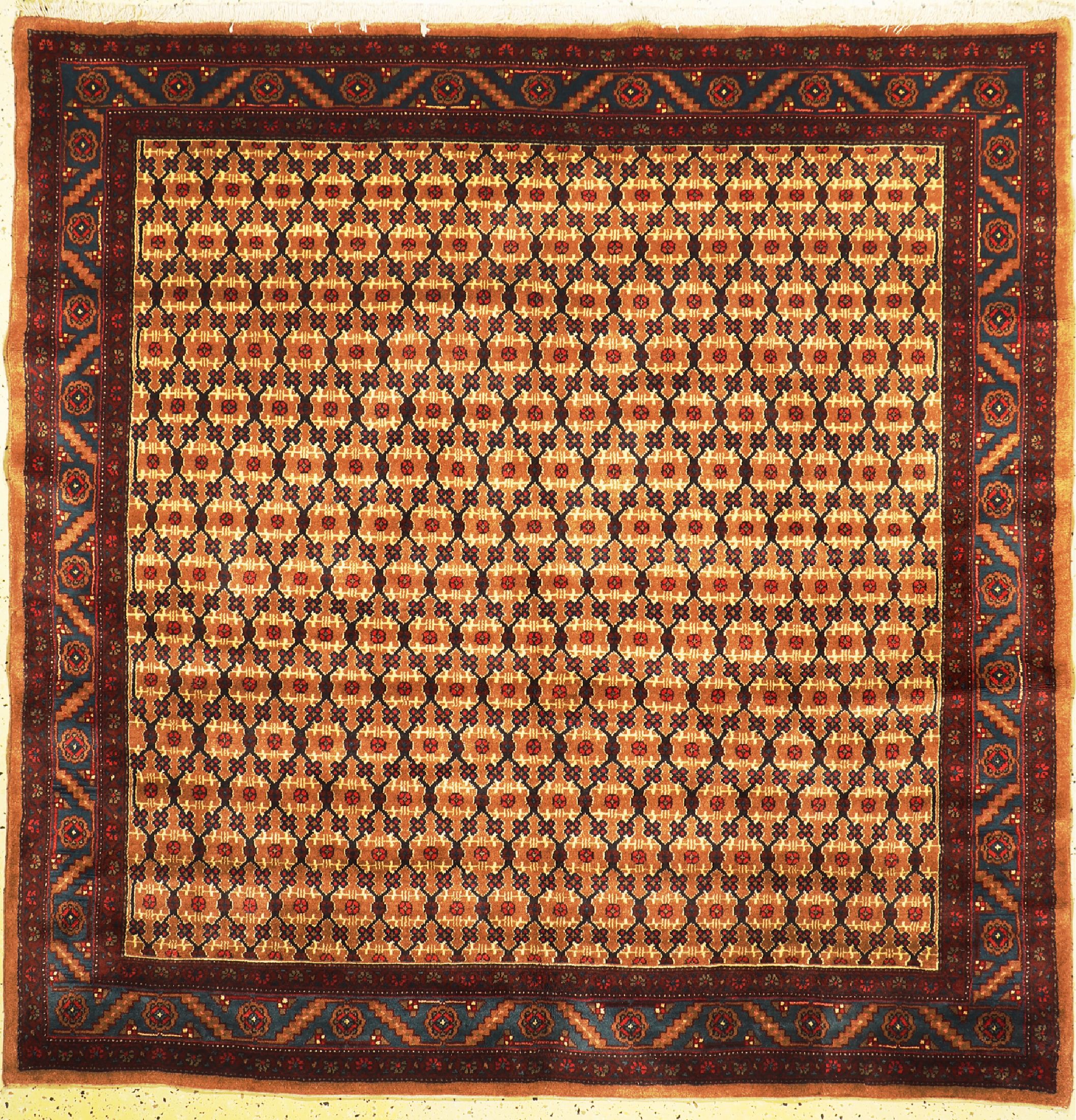 Koliai alt, Persien, ca. 50 Jahre, Wolle auf Baumwolle, ca. 205 x 205 cm, EHZ: 1-2