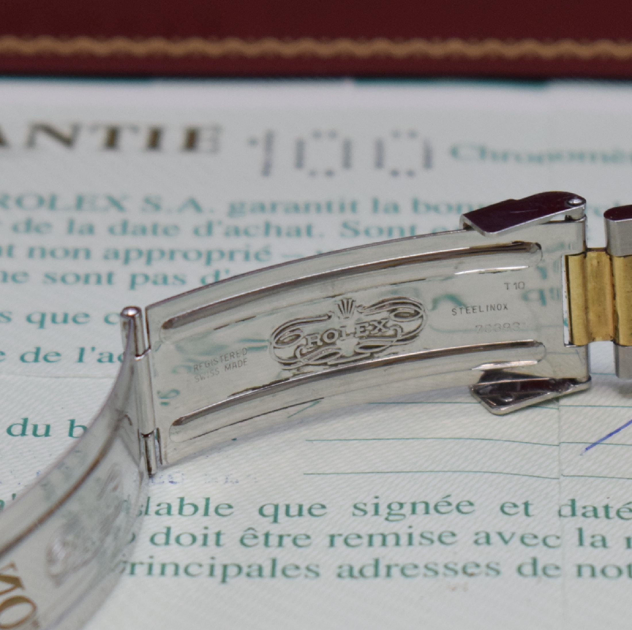 Detail c: ROLEX Herrenarmbanduhr Oyster Perpetual Cosmograph Daytona Referenz 16523, S-Serie, LC 100, Chronometer der Superlative in Edelstahl/Gold kombiniert ...