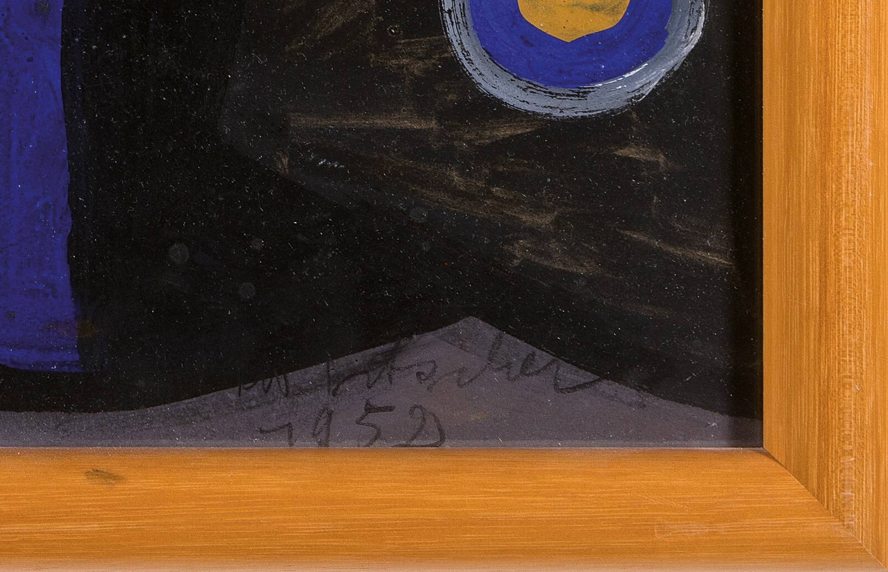 Detail b: Otto Ditscher, 1904-1987 Neuhofen, 2 Arbeiten, beide betitelt Orpheus, Gouache uf Papier, beide signiert und dat. 1952/1955, je ca. 58x41cm, u.Gl., ...