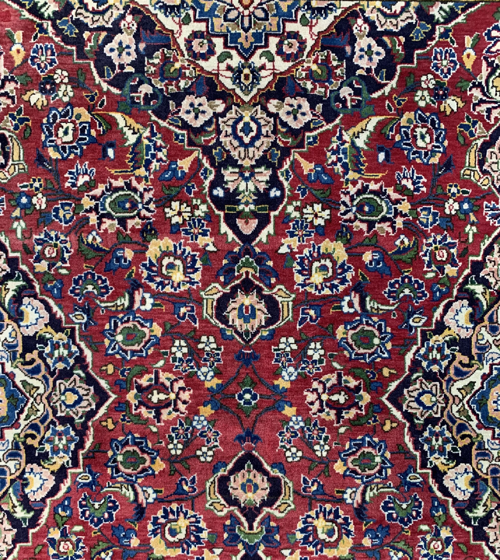 Detail c: Keschan alt, Persien, um 1960, Wolle auf Baumwolle, ca. 185 x 140 cm, EHZ: 2