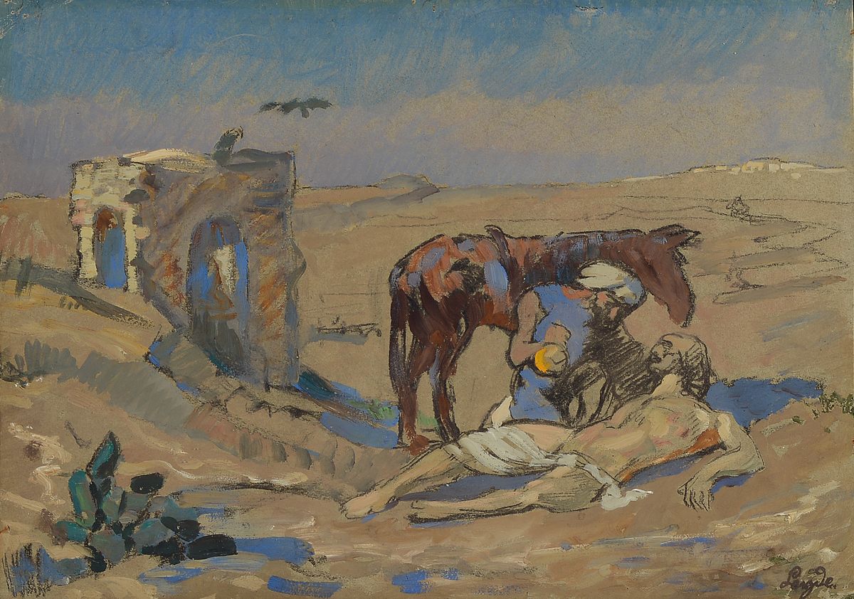 Kurt Leyde, 1881 Berlin - 1941, Studium an der Akademie München bei Franz von Stuck und an er Akademie Königsberg bei Ludwig Dettmann, hier: ...