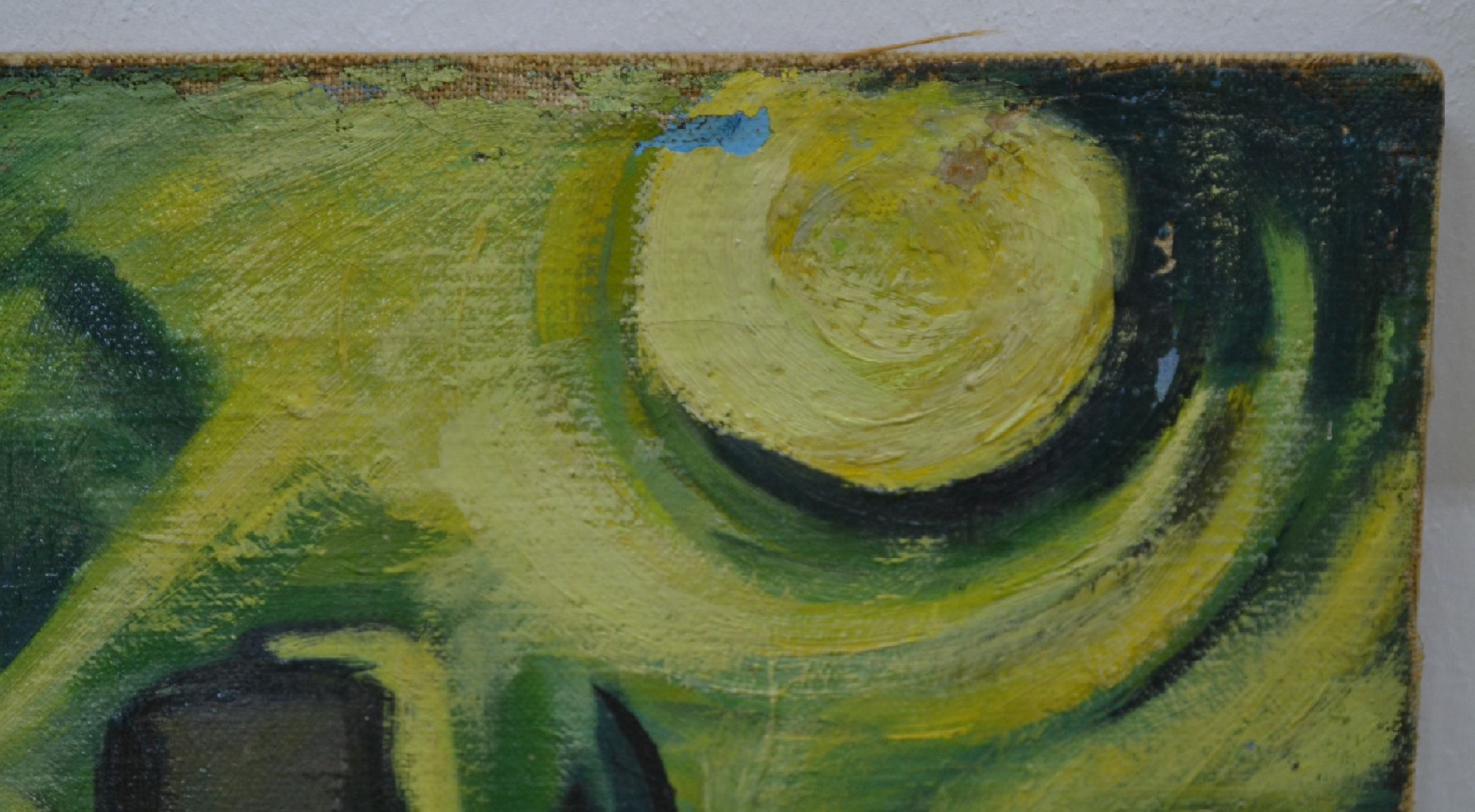 Detail c: Unbekannter Künstler der ersten Hälfte des 20 .Jh., stilistische Nähe zu den Werken Conrad Felixmüllers (1897-1977) der Jahre um 1919/20, ...