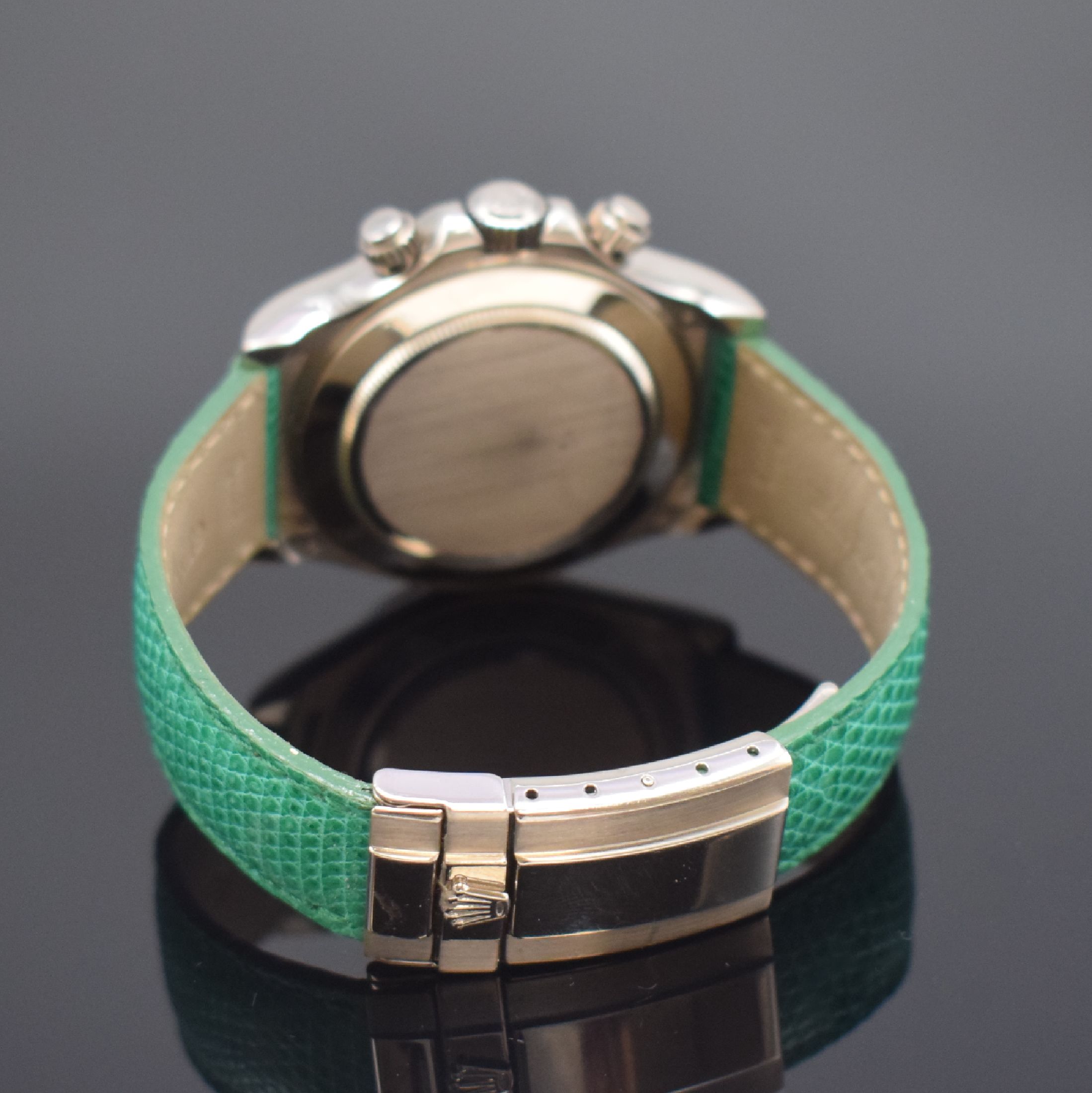 Detail b: ROLEX Herrenarmbanduhr Oyster Perpetual Cosmograph Daytona "Beach" Armbandchronograph in WG 750/000 Referenz 116519, Schweiz um 2000, ...