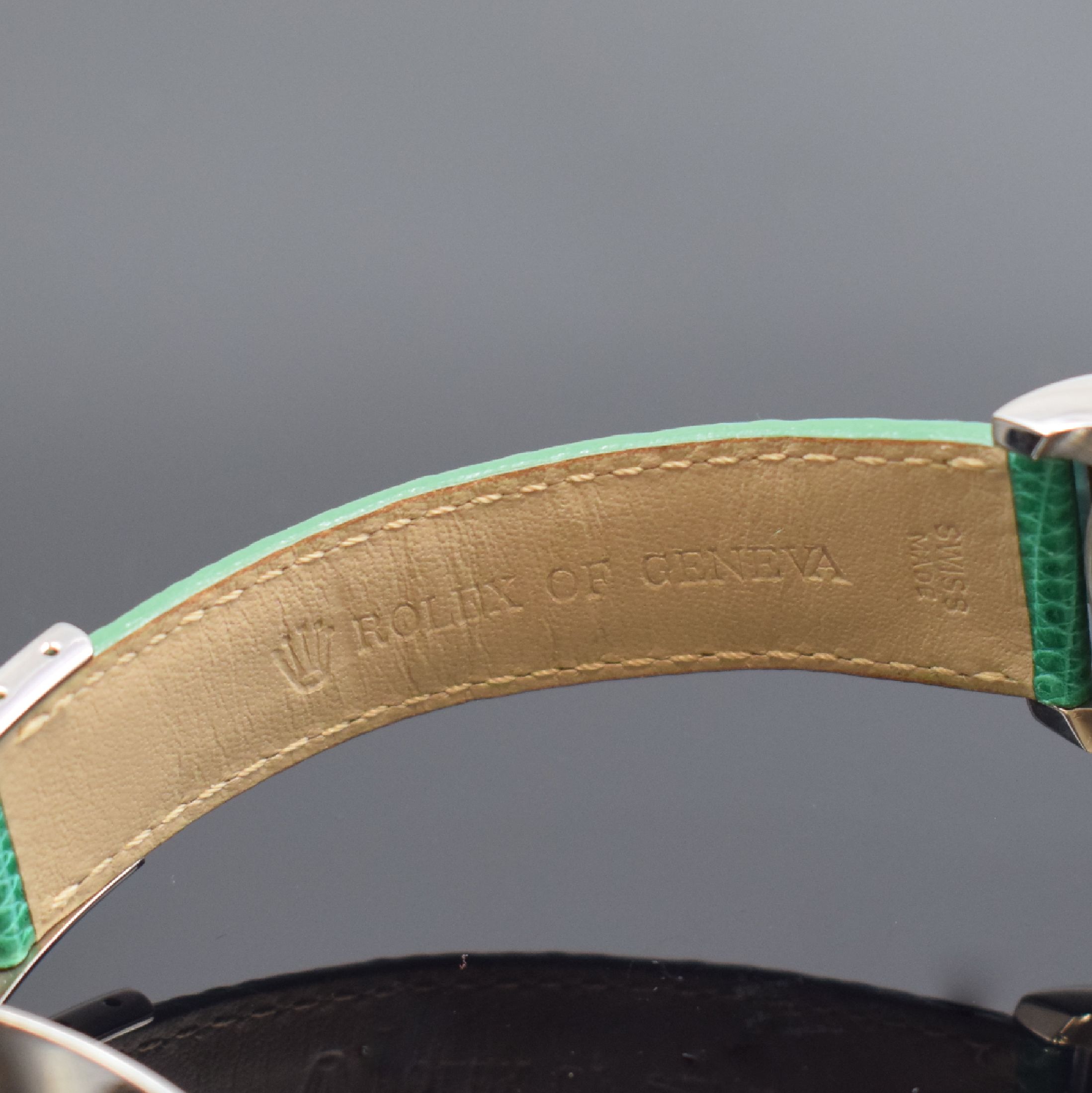 Detail f: ROLEX Herrenarmbanduhr Oyster Perpetual Cosmograph Daytona "Beach" Armbandchronograph in WG 750/000 Referenz 116519, Schweiz um 2000, ...
