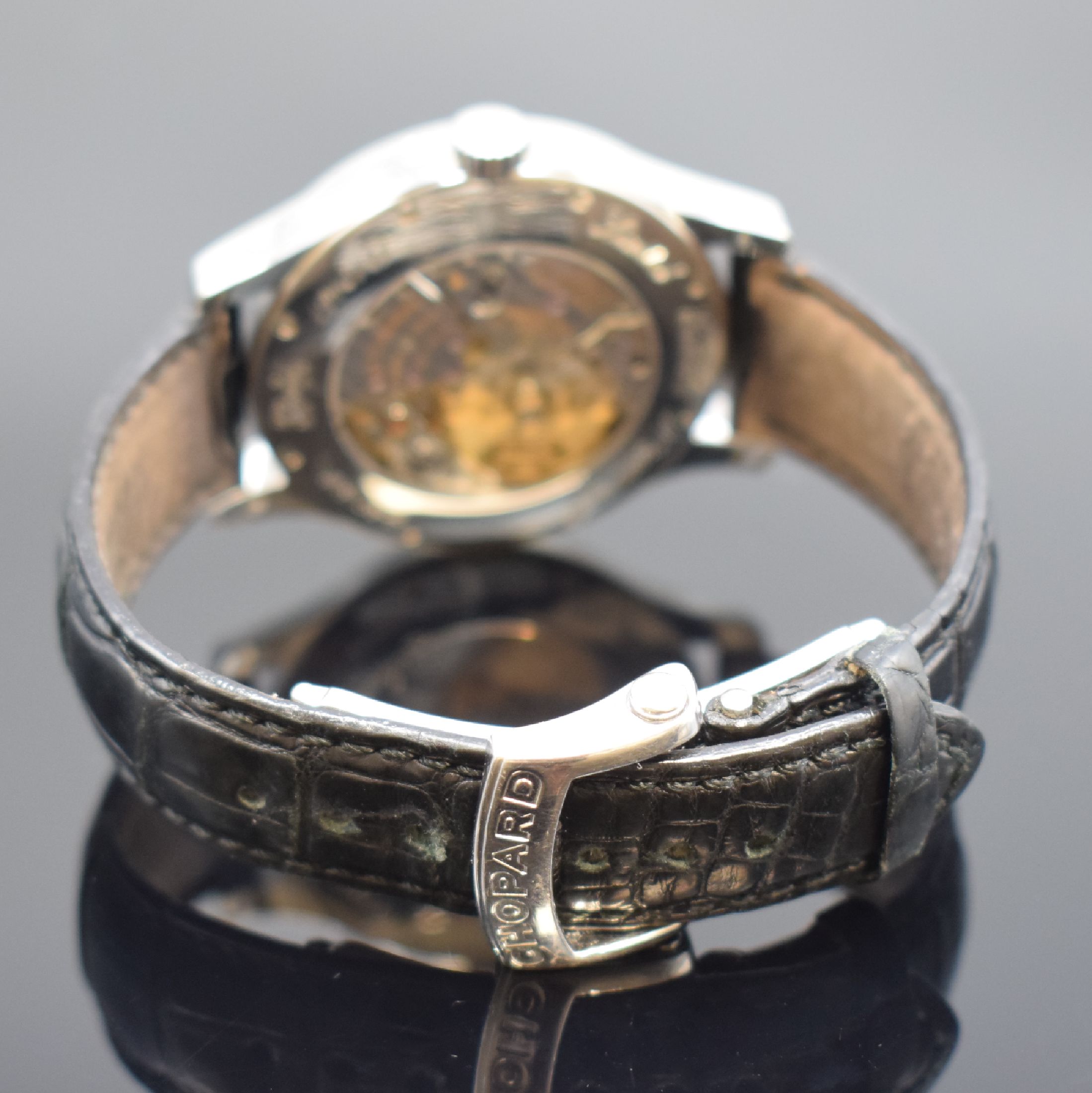 Detail b: CHOPARD astronomische Chronometer Herrenarmbanduhr mit ewigem Kalender in Platin 950/000 Referenz 16/91894, Schweiz um 2010, Automatik, beids. vergl. ...