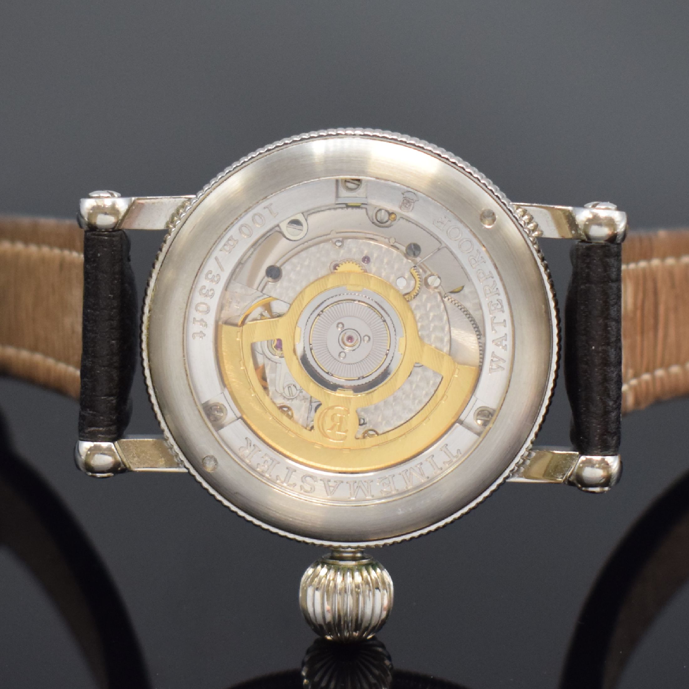 Detail f: CHRONOSWISS Timemaster Herrenarmbanduhr in Stahl Referenz 2833, Schweiz lt. orig. Papier verk. 2011, Automatik, beids. vergl. Geh. m. drehbarer ...