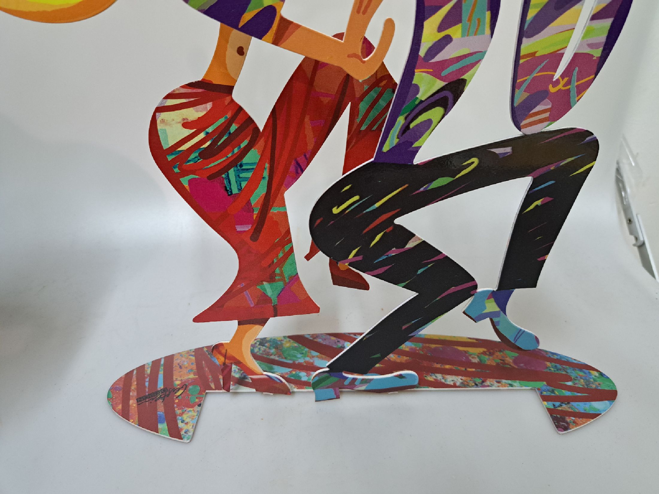 Detail c: David Gerstein, geb. 1944 Jerusalem, Studiuman der der Bezalel Academy of Art and Design Jerusalem, der Ecole des Beaux Arts Paris, derArt Students ...
