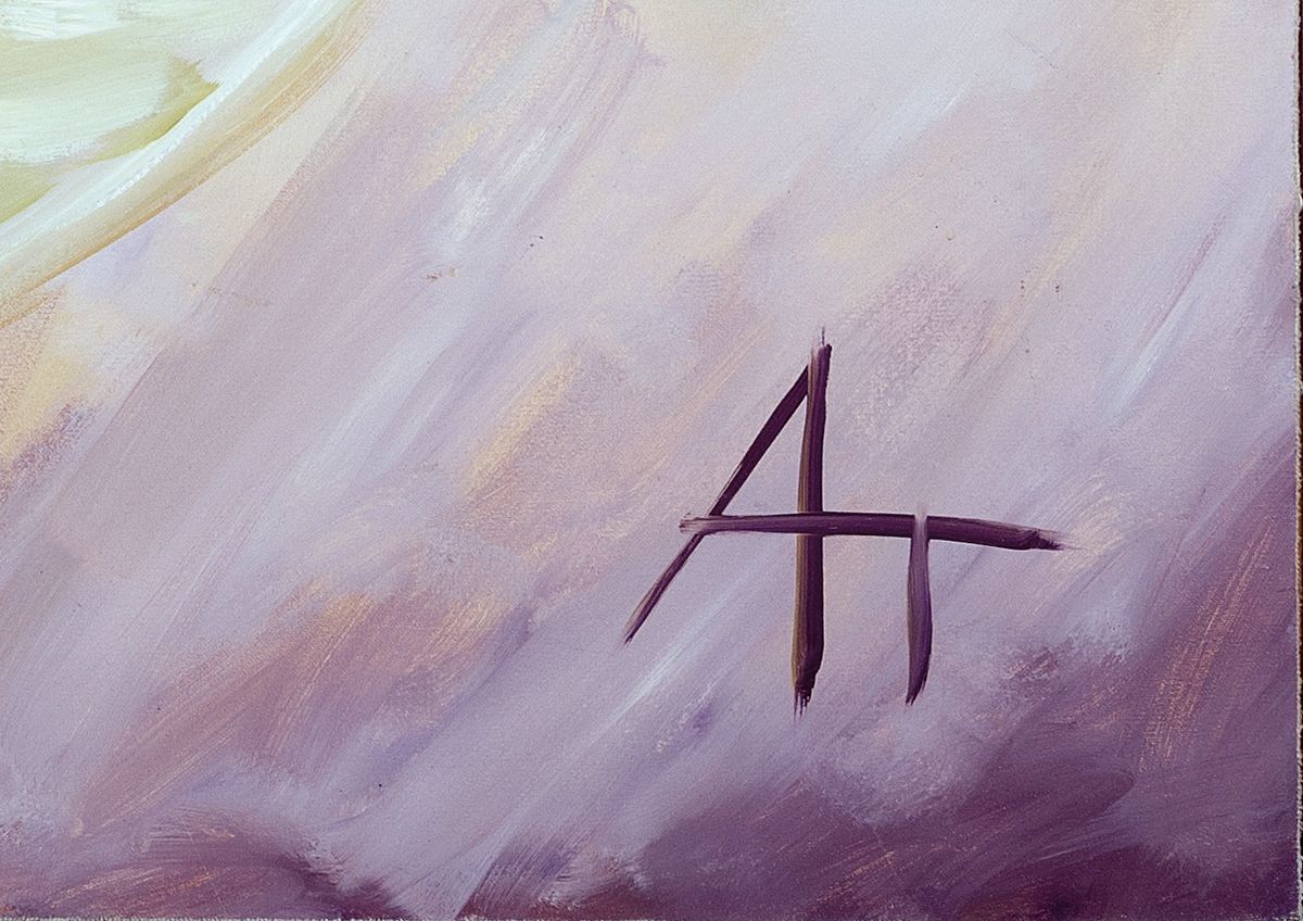 Detail a: Alessandro Thoma, zeitgenössischer Künstler,Früchtestillleben mit Birnen, monogrammiert AT Alterssp., Öl/Faserplatte, 98x97 cm