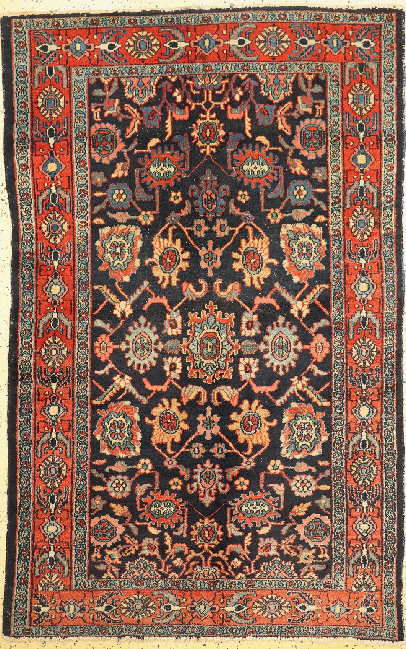 Lilian alt, Persien, um 1940, Wolle auf Baumwolle, ca. 210 x 135 cm, EHZ: 2