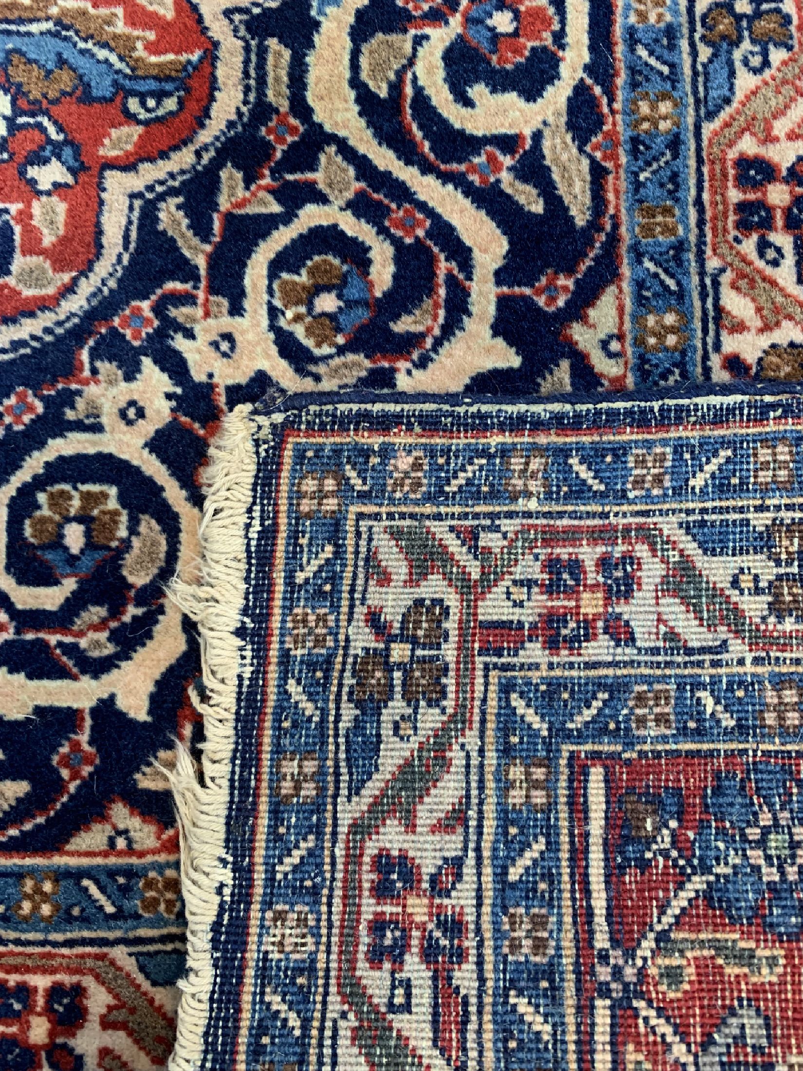 Detail f: 1 paar antike Täbriz, Persien, um 1910/1920, Wolle auf Baumwolle, ca. 195 x 141 cm, EHZ: 2
