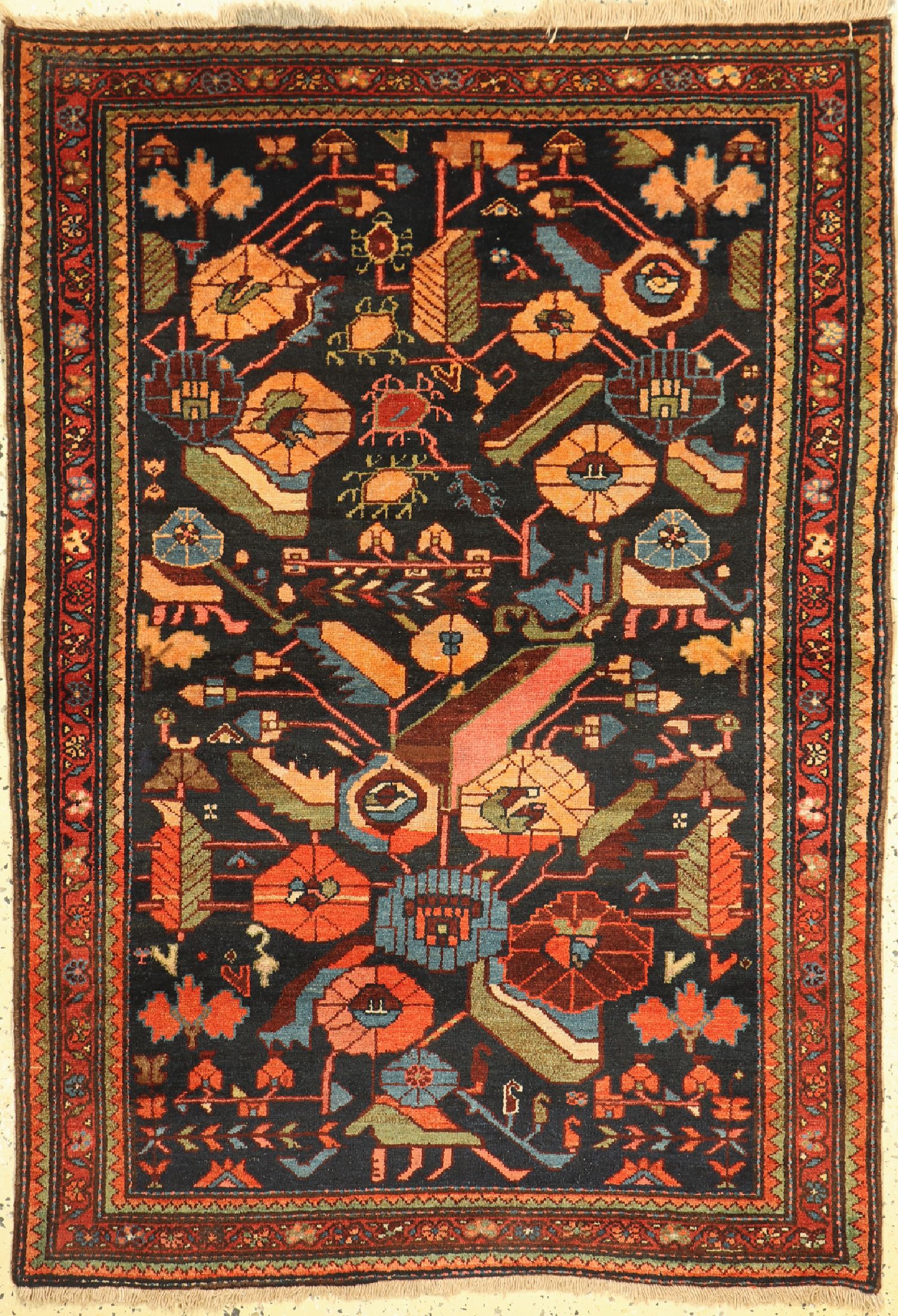 Lilian alt, Persien, um 1940, Wolle auf Baumwolle, ca. 155 x 110 cm, EHZ: 2