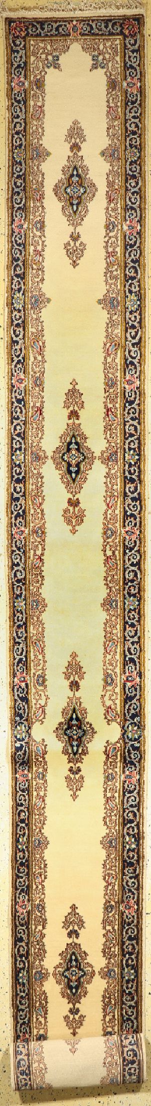 Kerman alt, Persien, ca. 60 Jahre, Wolle auf Baumwolle, ca. 560 x 56 cm, EHZ: 1-2