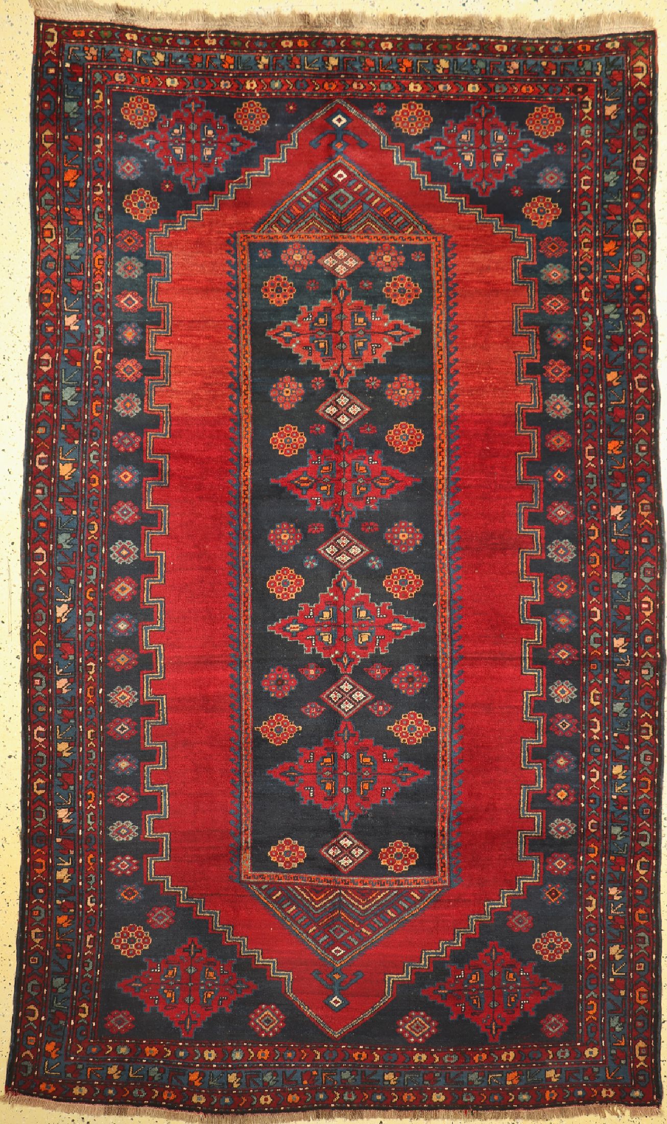Kazak antik, Kaukasus, um 1920, Wolle auf Wolle, ca. 305 x 185 cm, EHZ: 2