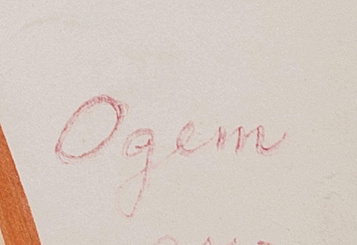 Detail c: Gertrud Ogem, 1919-1985, Berliner Künstlerin des Postexpressionismus, 3 Aquarelle/Mischtechniken, erotische Figurenpaare in expressiver Farbigkeit, ...
