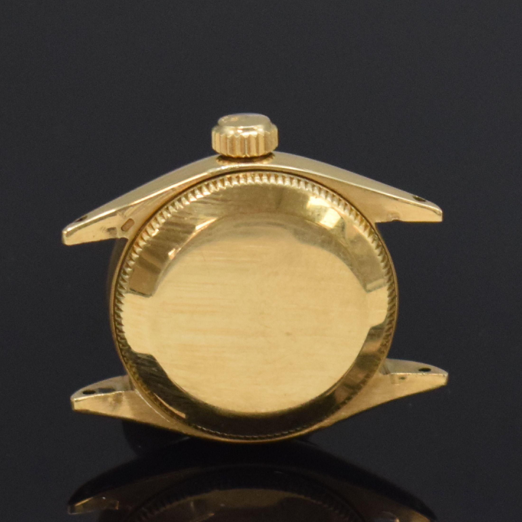 Detail j: ROLEX Oyster Perpetual Damenarmbanduhr in GG 750/000 Referenz 6619, Schweiz um 1958, Automatik, verschr. Oystergeh. inkl. orig. Gliederband mit ...