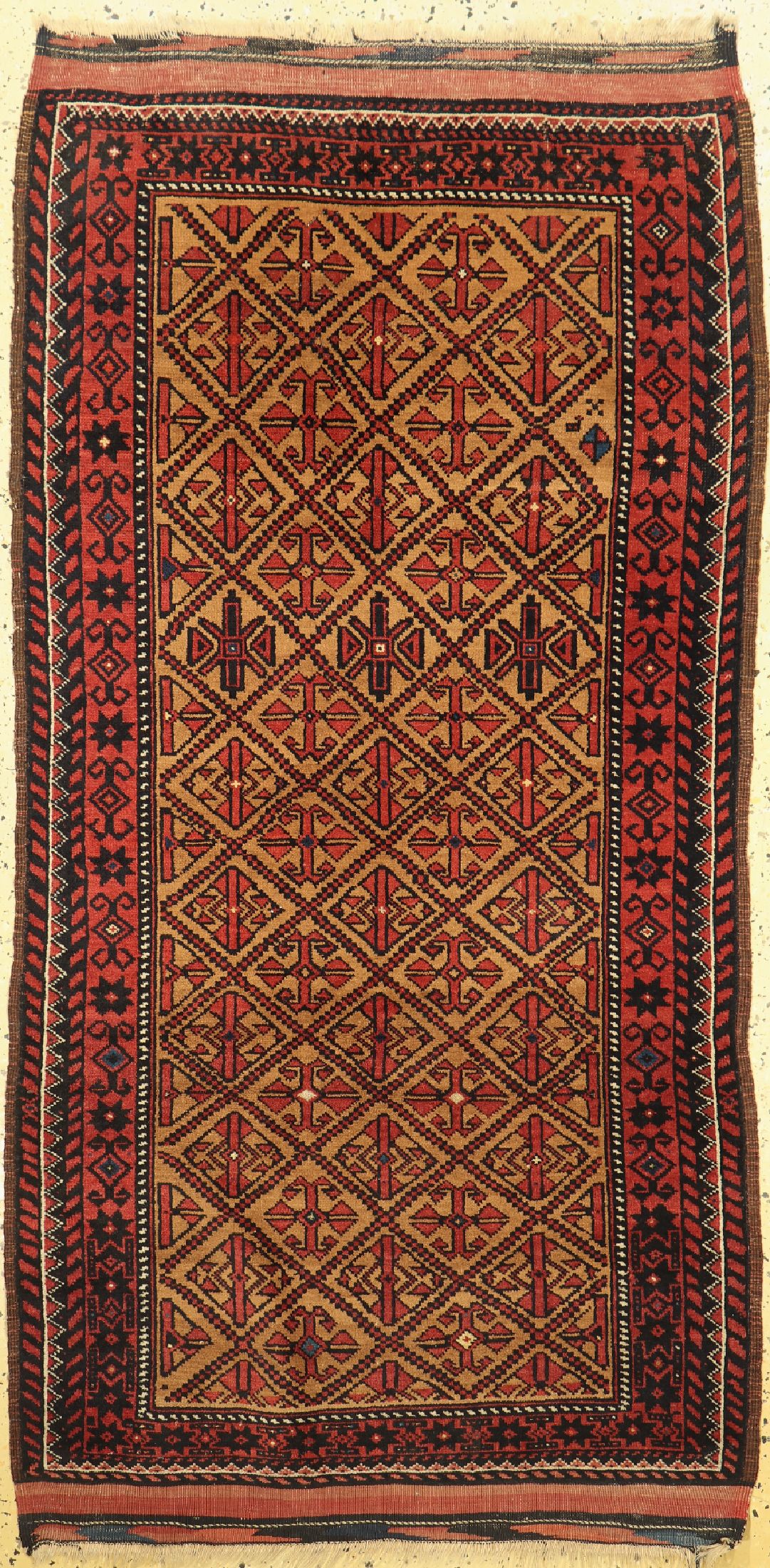 Belutsch antik, Persien, um 1900, Wolle aufWolle, ca. 185 x 93 cm, EHZ: 2